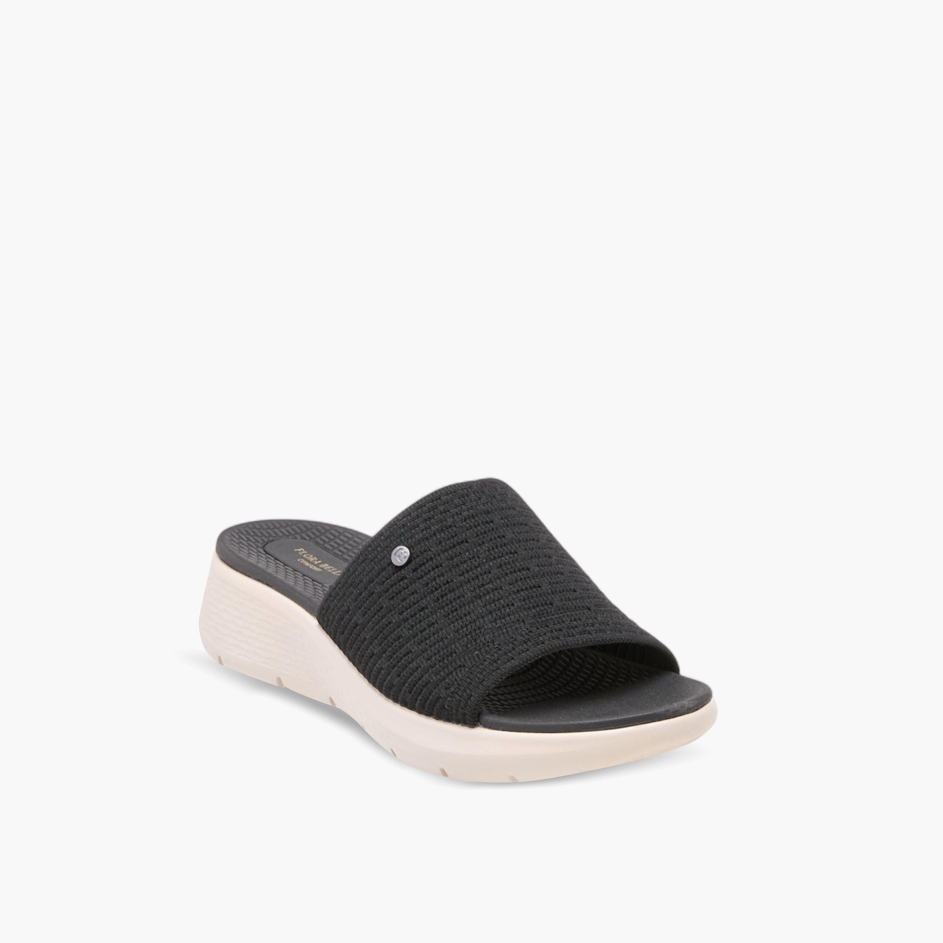 Flora Bella Textured Slip-On Sandals-women-shoes-flats-sandals-image-2
