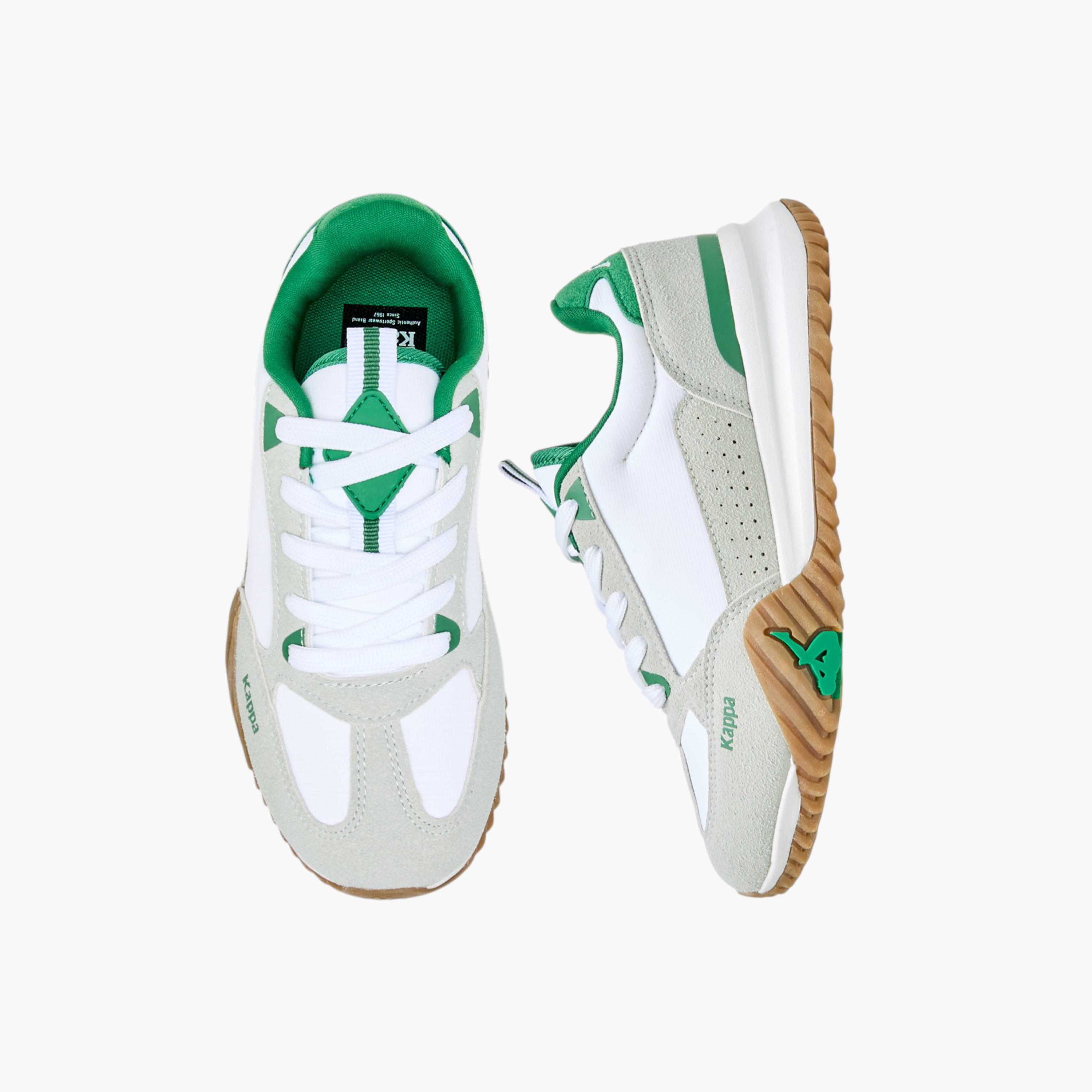 Kappa Boys' Panelled Sports Shoes with Lace-Up Closure-boys-shoes-sports-image-1