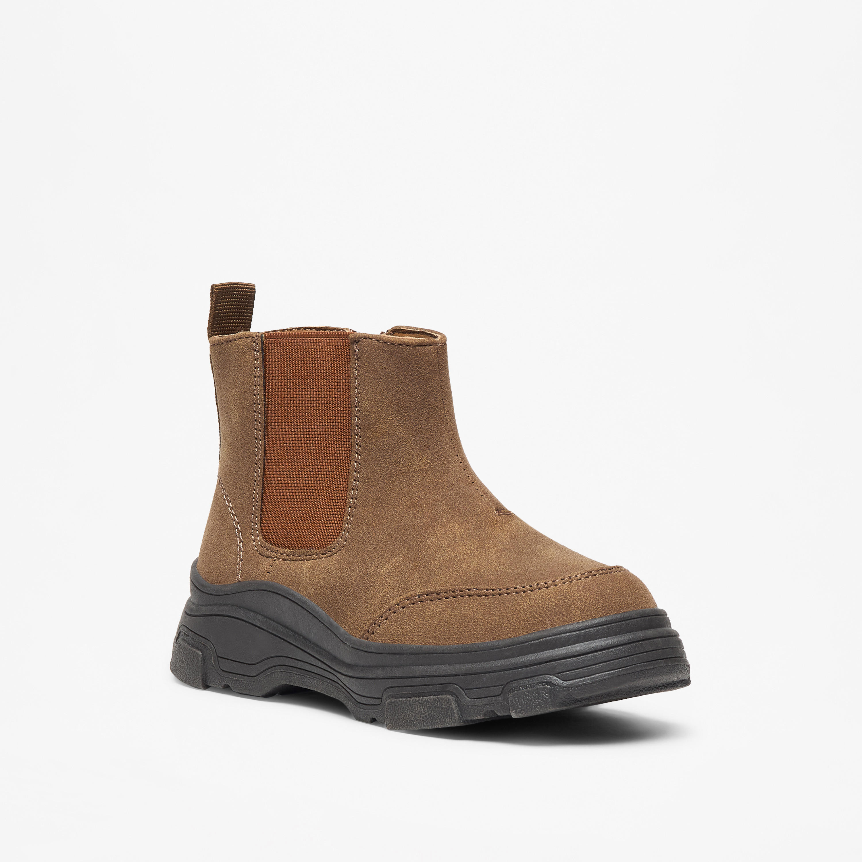 بوت سادة بقصة عالية وسحّاب إغلاق من إل بي إل من شو إكسبرس-boys-shoes-boots-image-1