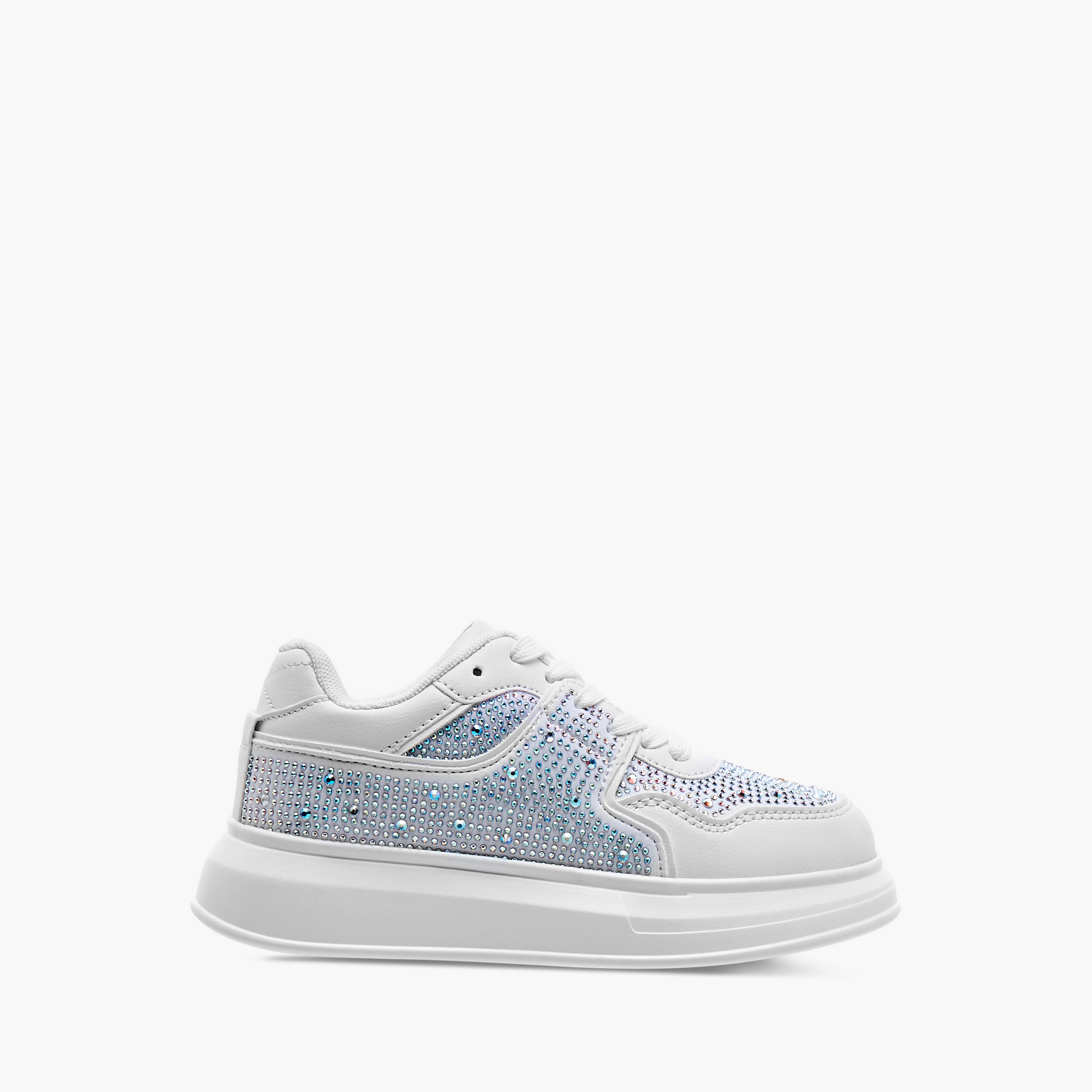 حذاء سنيكرز مزين برباط للبنات من سيليست-girls-shoes-sneakers-image-3