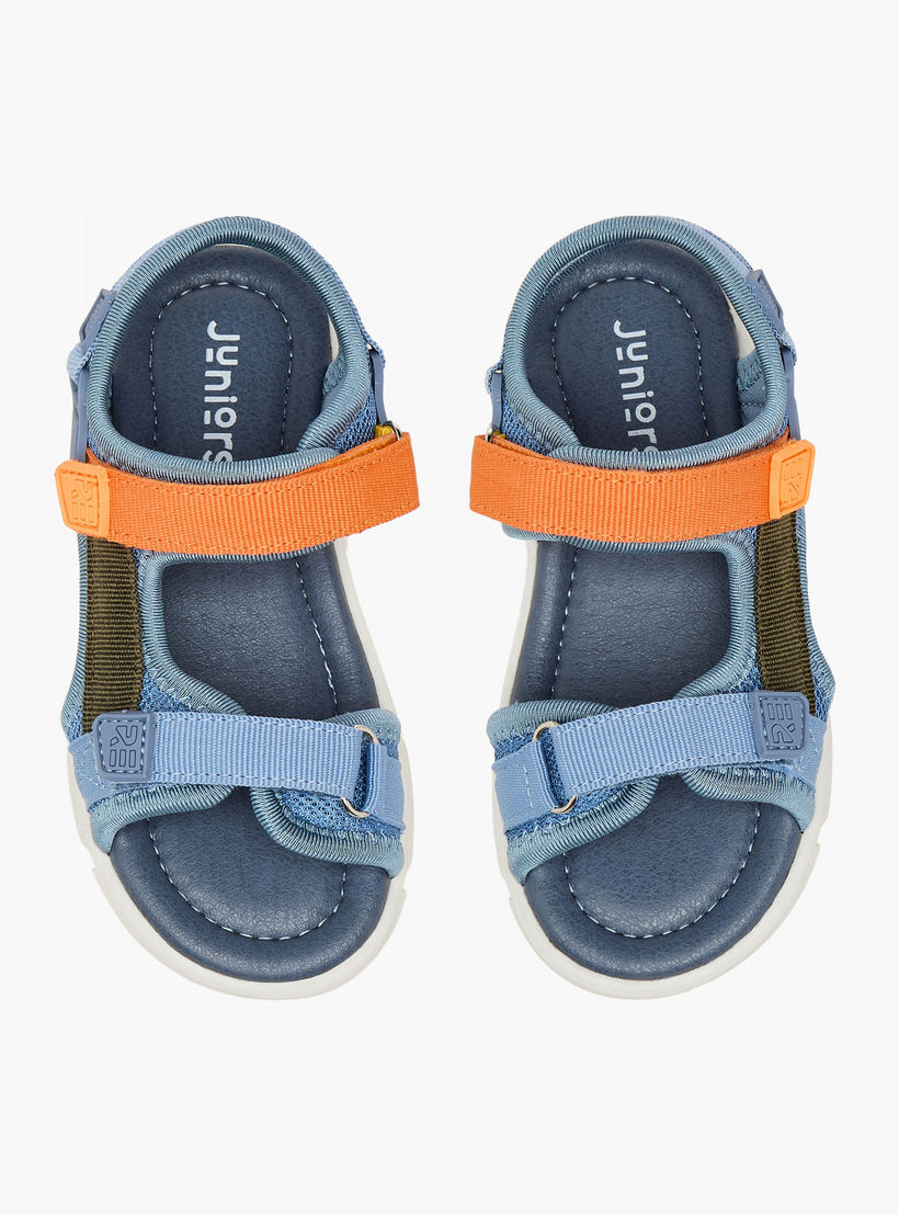Juniors Boys Hook & Loop Sandals-boys-shoes-sandals-image-1