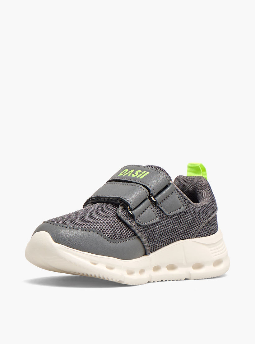 Dash Boys Hook & Loop Sports Shoes-boys-shoes-sneakers-image-4