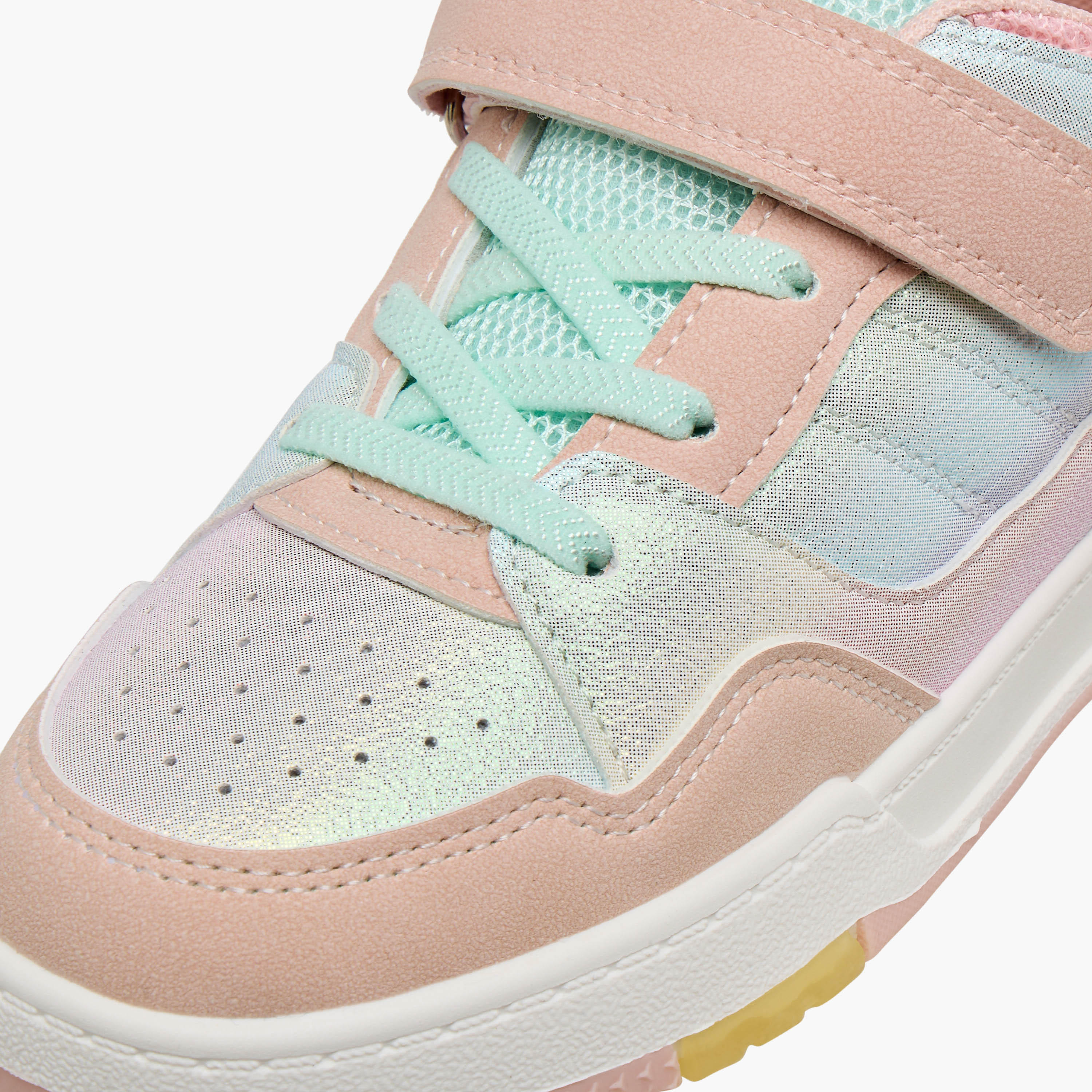 Flora Bella Girls Hook and Loop Closure Ankle Sneakers-girls-shoes-sneakers-image-5