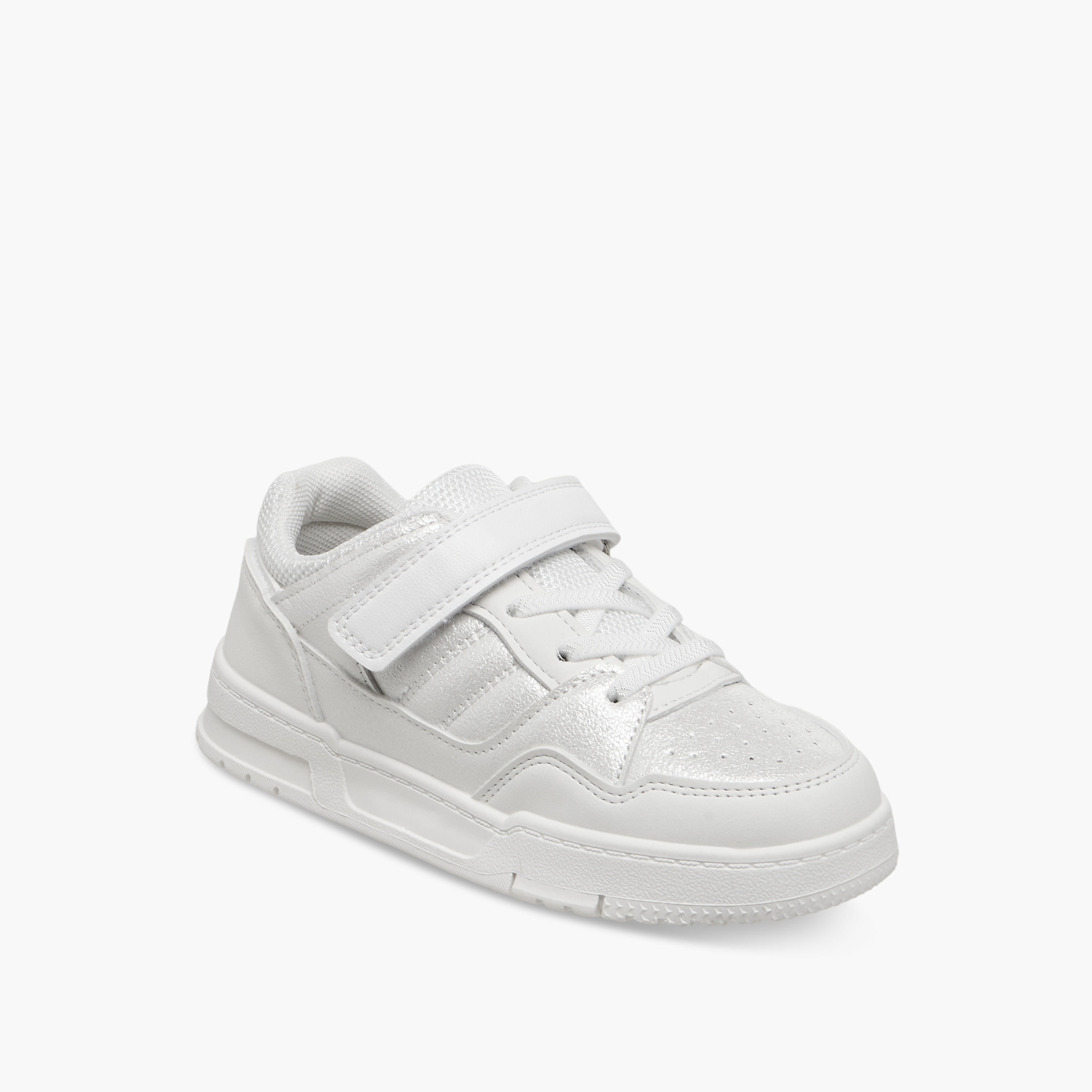 Flora Bella Girls Hook and Loop Closure Ankle Sneakers-girls-shoes-sneakers-image-3