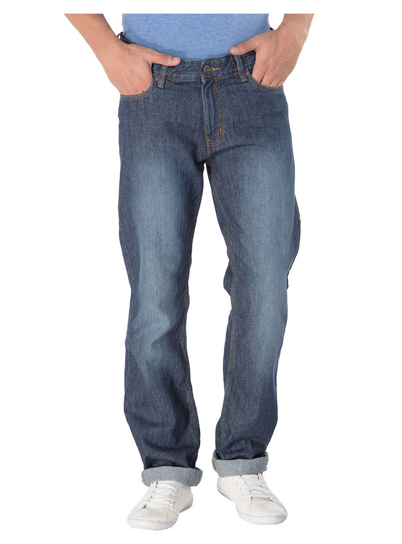 Stone Washed Jeans-men-clothing-bottoms-jeans-image-1