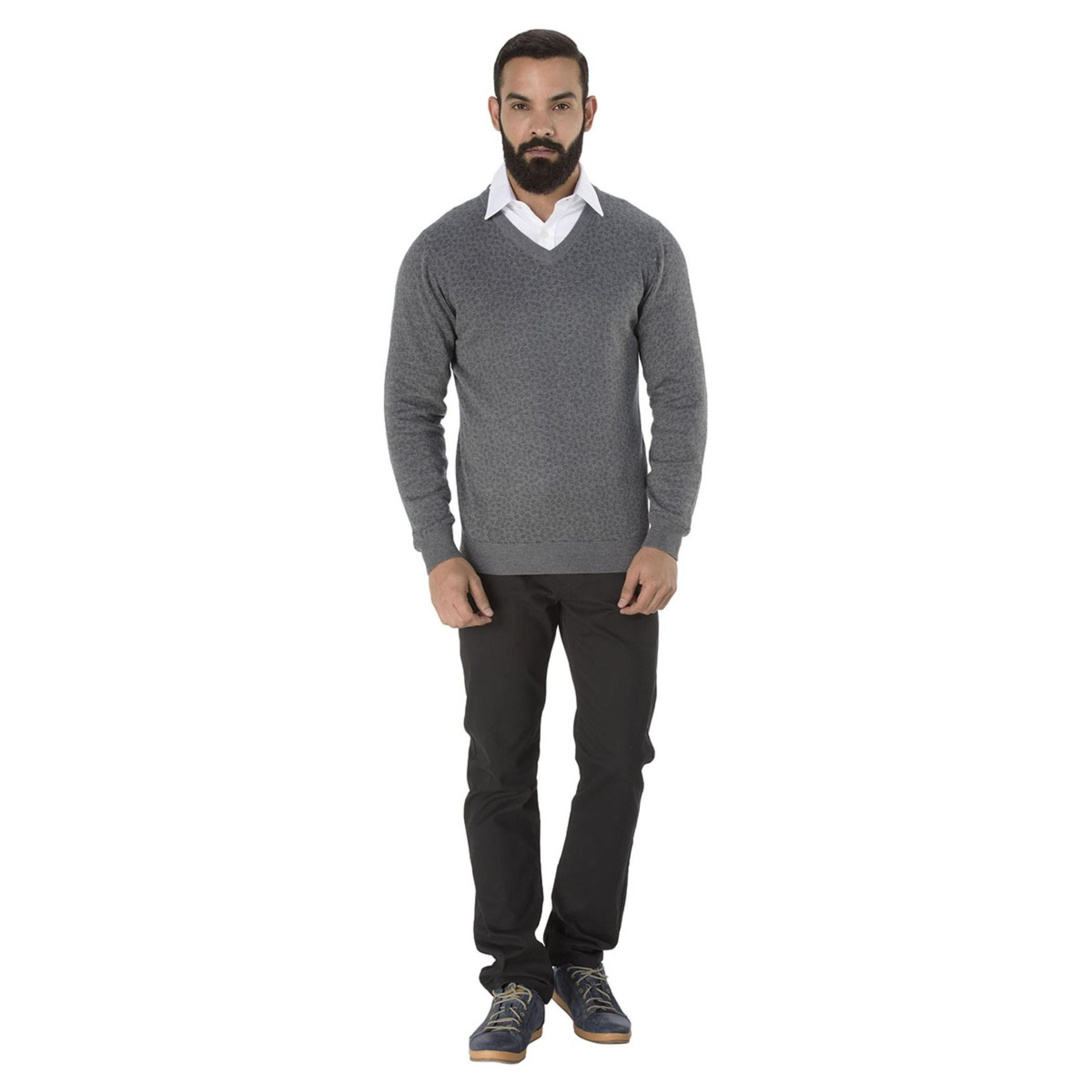 Basic Flat Front Trousers-men-clothing-bottoms-trousersandchinos-trousers-image-1