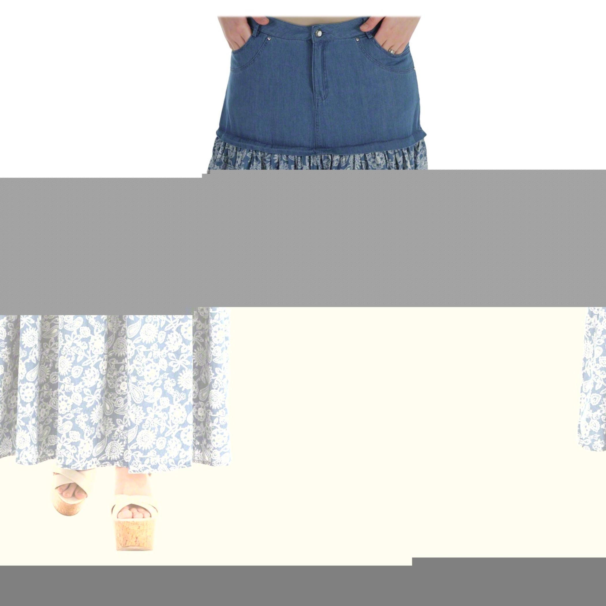 Paisley Denim Long Skirt-women-clothing-bottoms-skirts-image-5