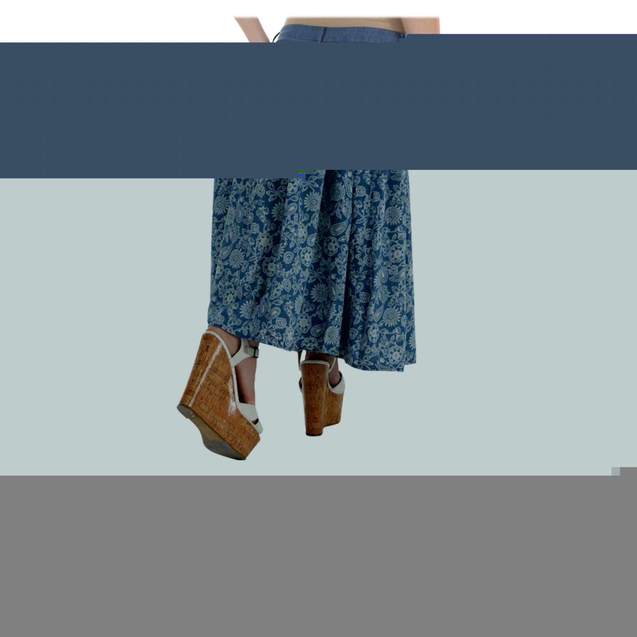 Paisley Denim Long Skirt-women-clothing-bottoms-skirts-image-4