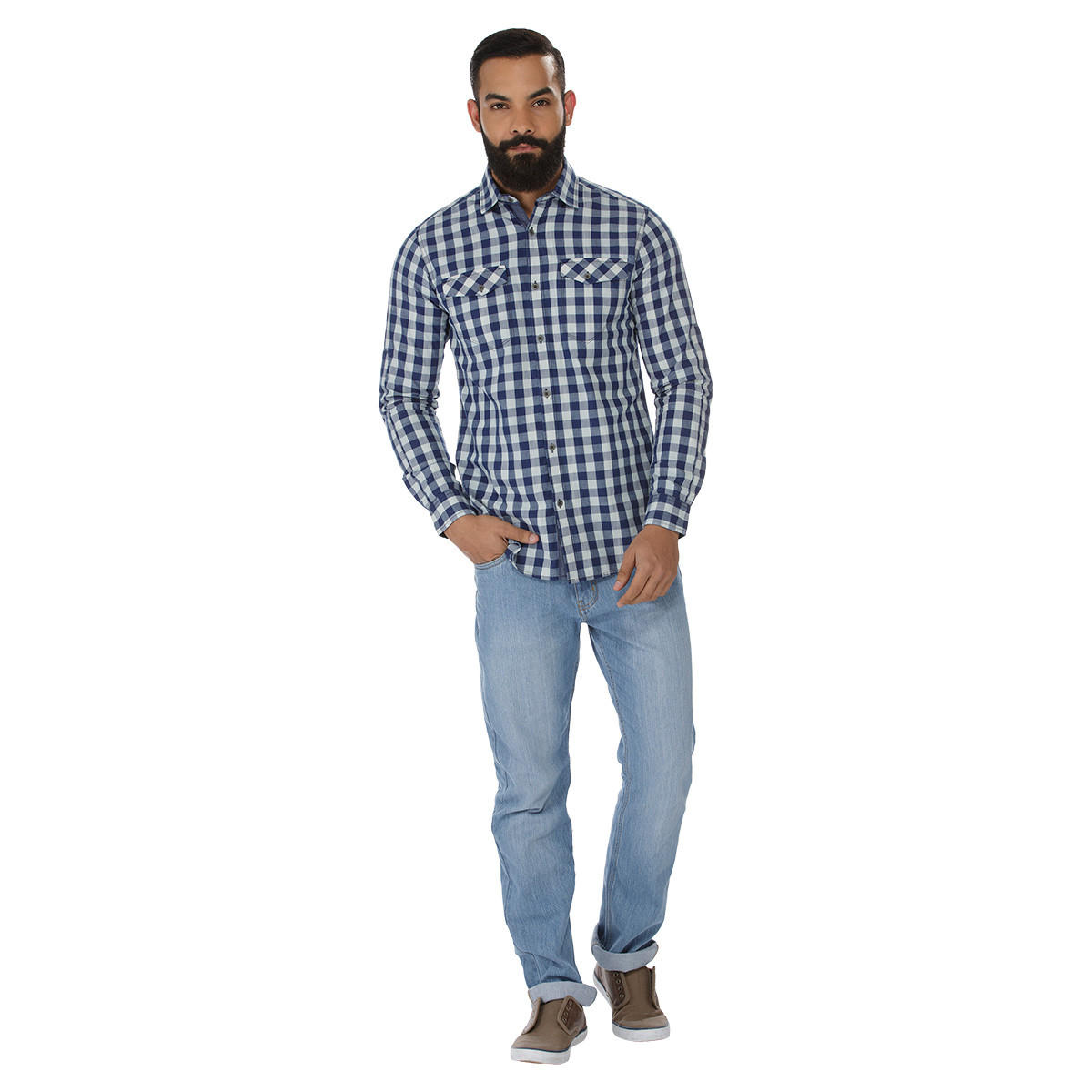 Mid-rise Bootcut Jeans-men-clothing-bottoms-jeans-image-5