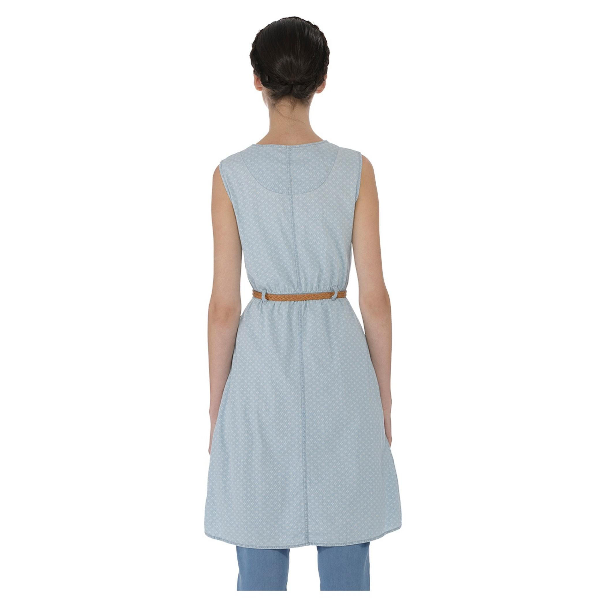 Sleeveless Denim Shirt Dress-women-clothing-dresses-image-2