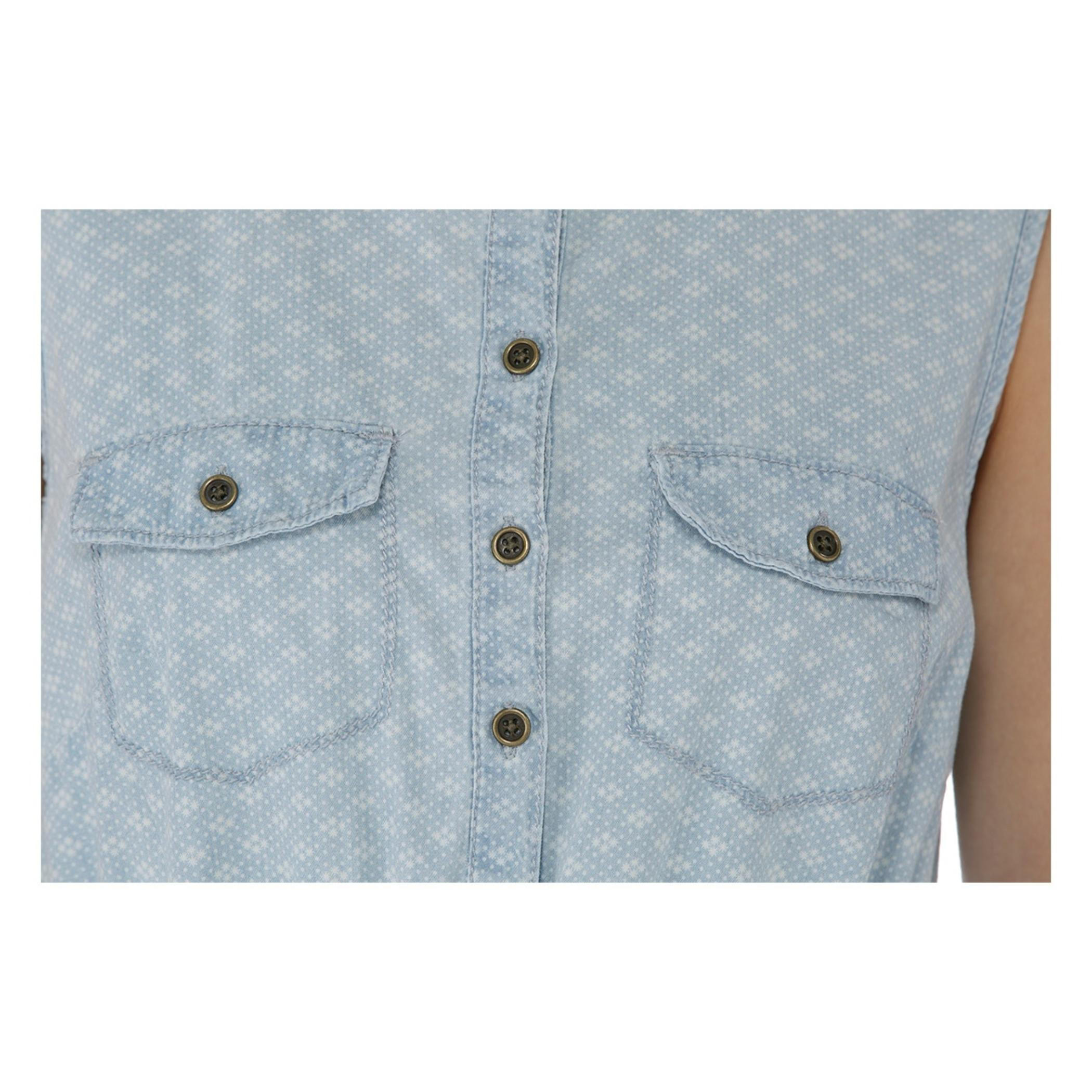 Sleeveless Denim Shirt Dress-women-clothing-dresses-image-4