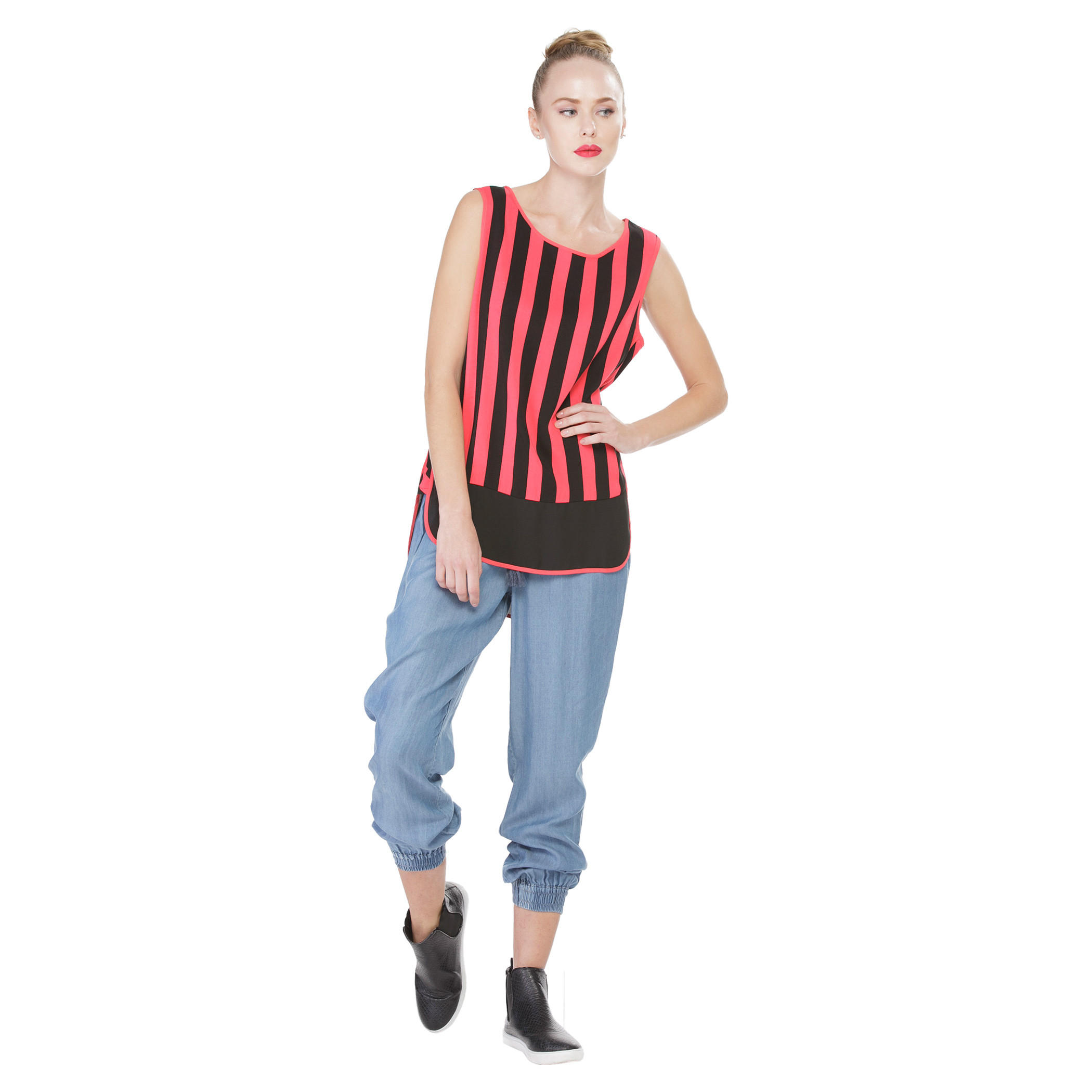 Solid Colour Jeans-women-clothing-bottoms-jeans-image-5