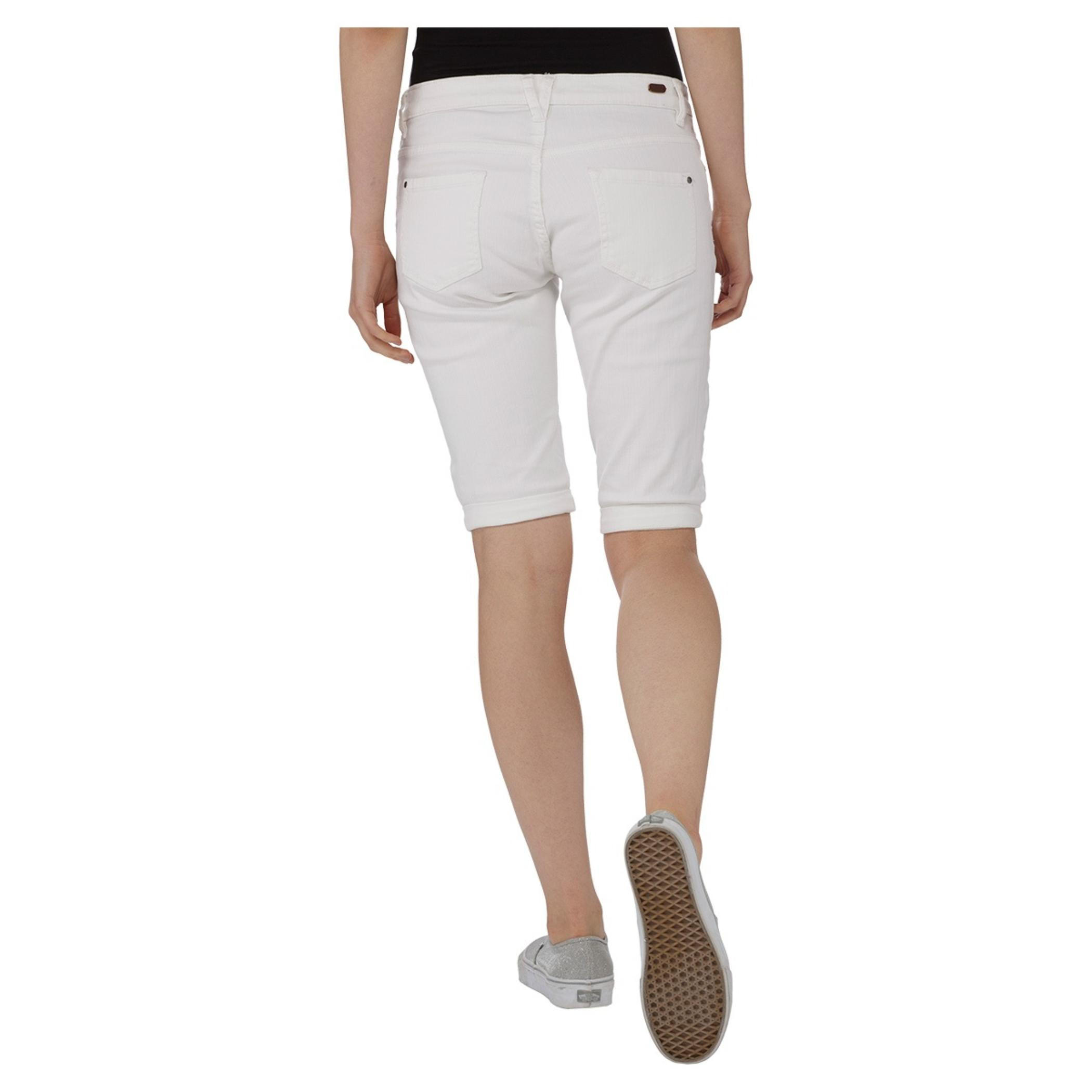 Solid Colour Shorts-women-clothing-bottoms-shorts-image-2