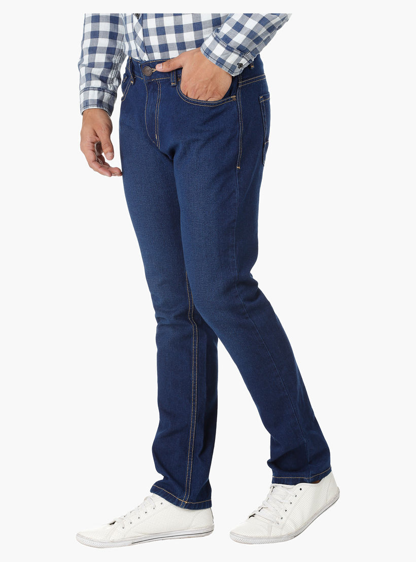 Full Length Jeans with Stitch Detailing-men-clothing-bottoms-jeans-image-3