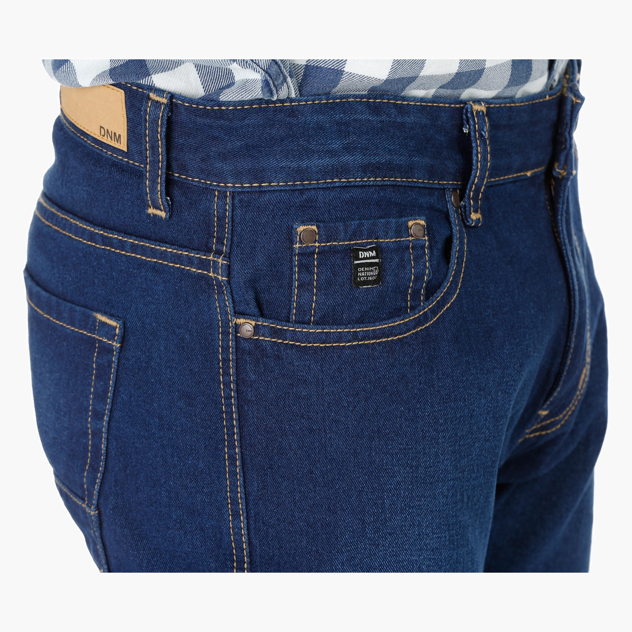 Full Length Jeans with Stitch Detailing-men-clothing-bottoms-jeans-image-4