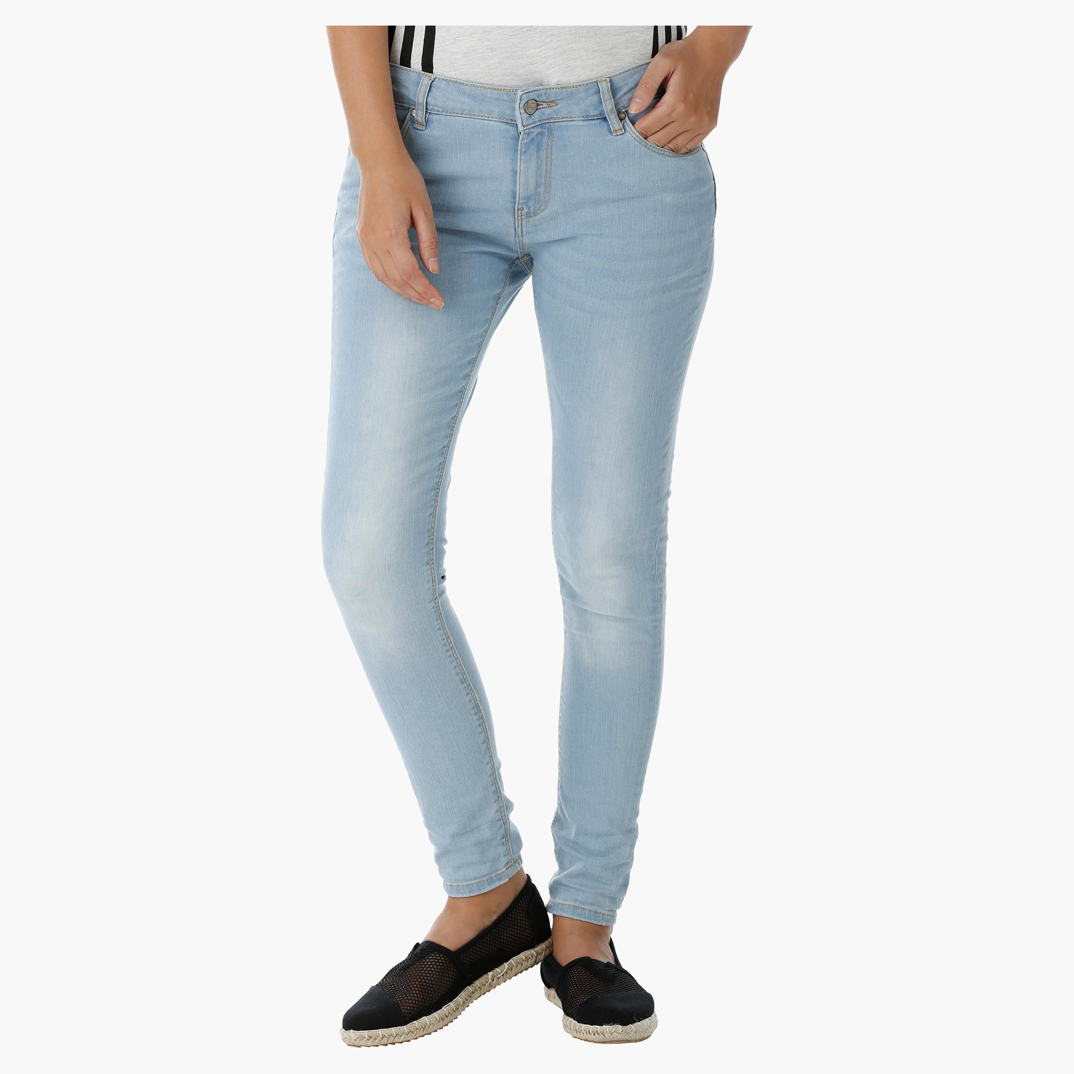 Five Pocket Super Skinny Jeans-women-clothing-bottoms-jeans-image-1