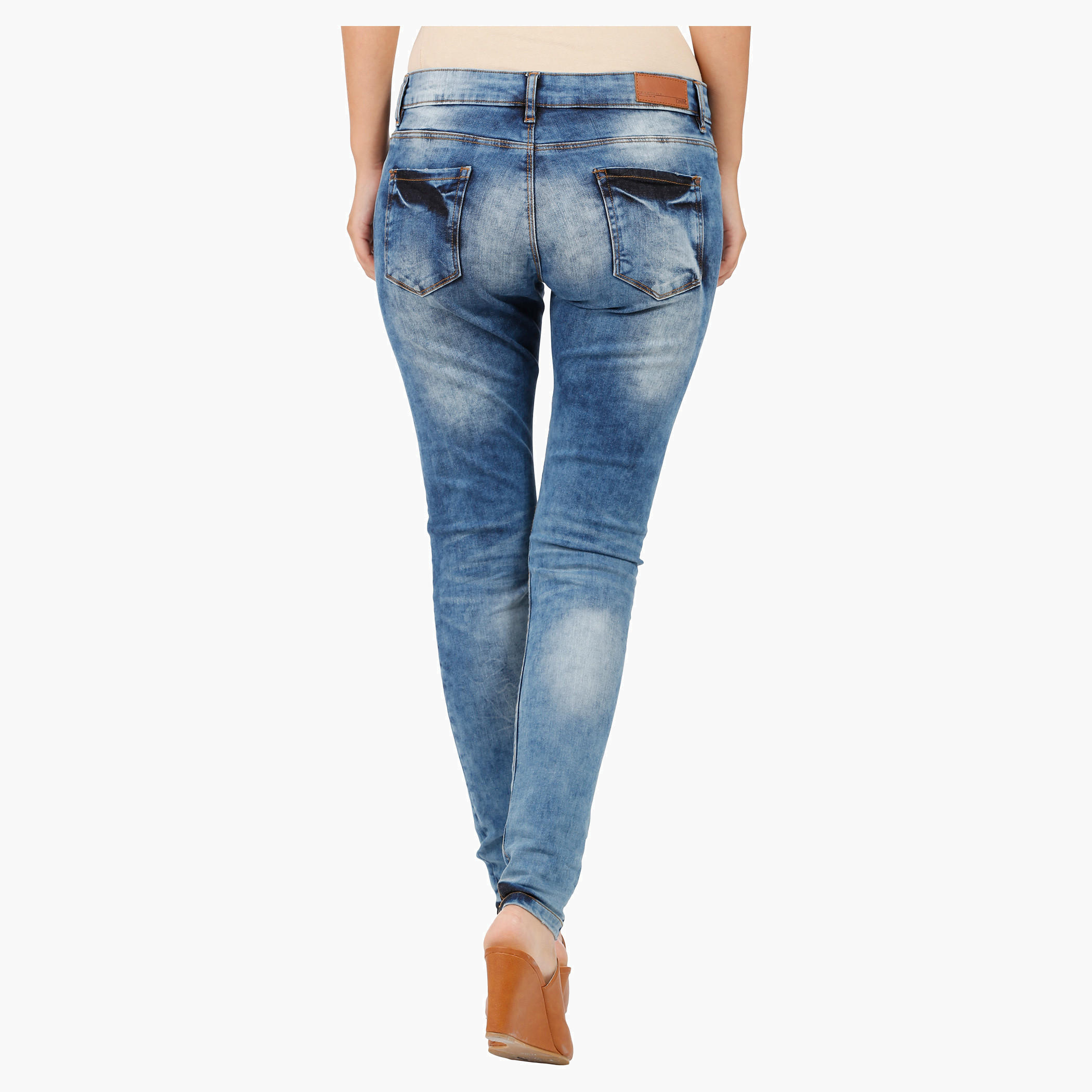 Skinny Fit Jeans in Denim-women-clothing-bottoms-jeans-image-2