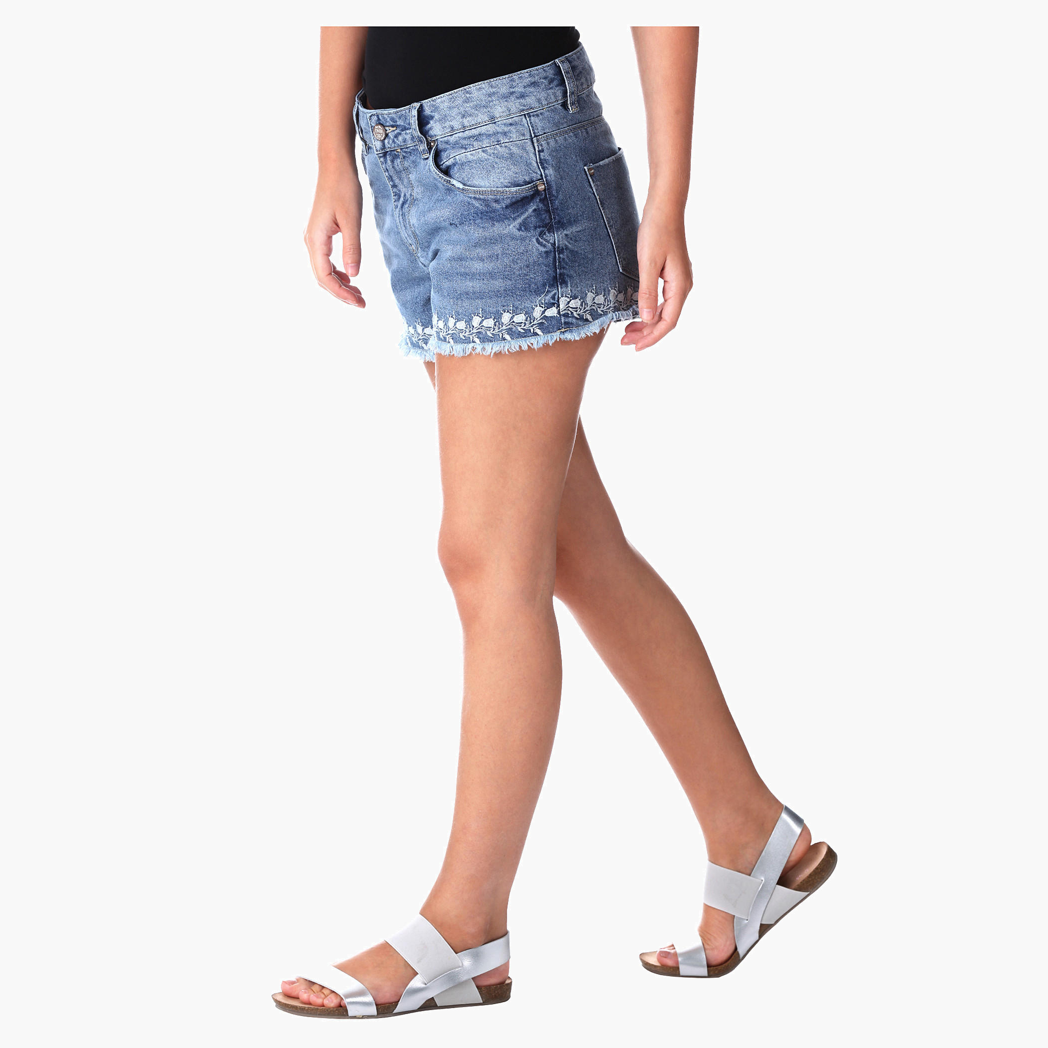 Denim Shorts-women-clothing-bottoms-shorts-image-3