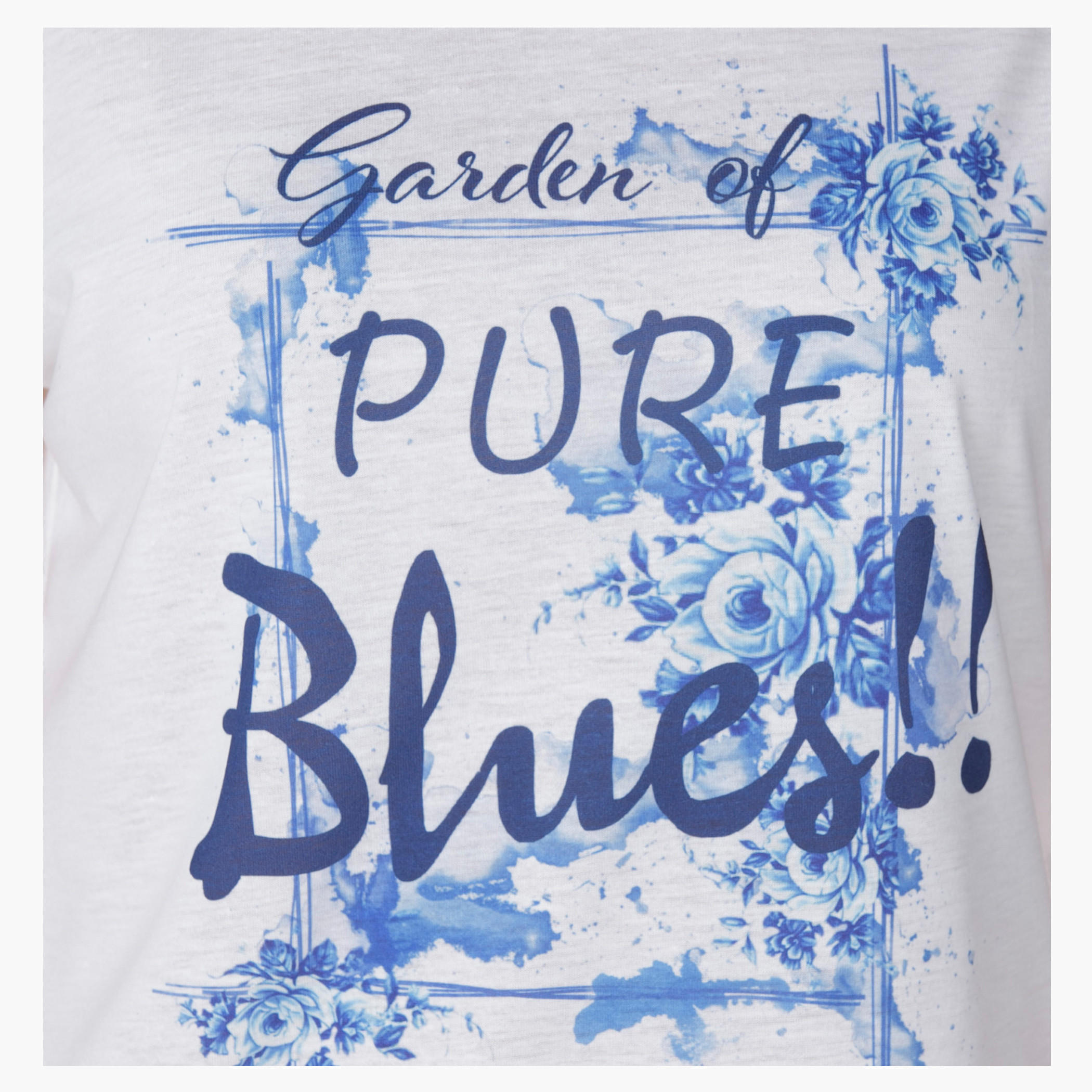 Printed Short-sleeved T-shirt-women-clothing-tshirts-image-2
