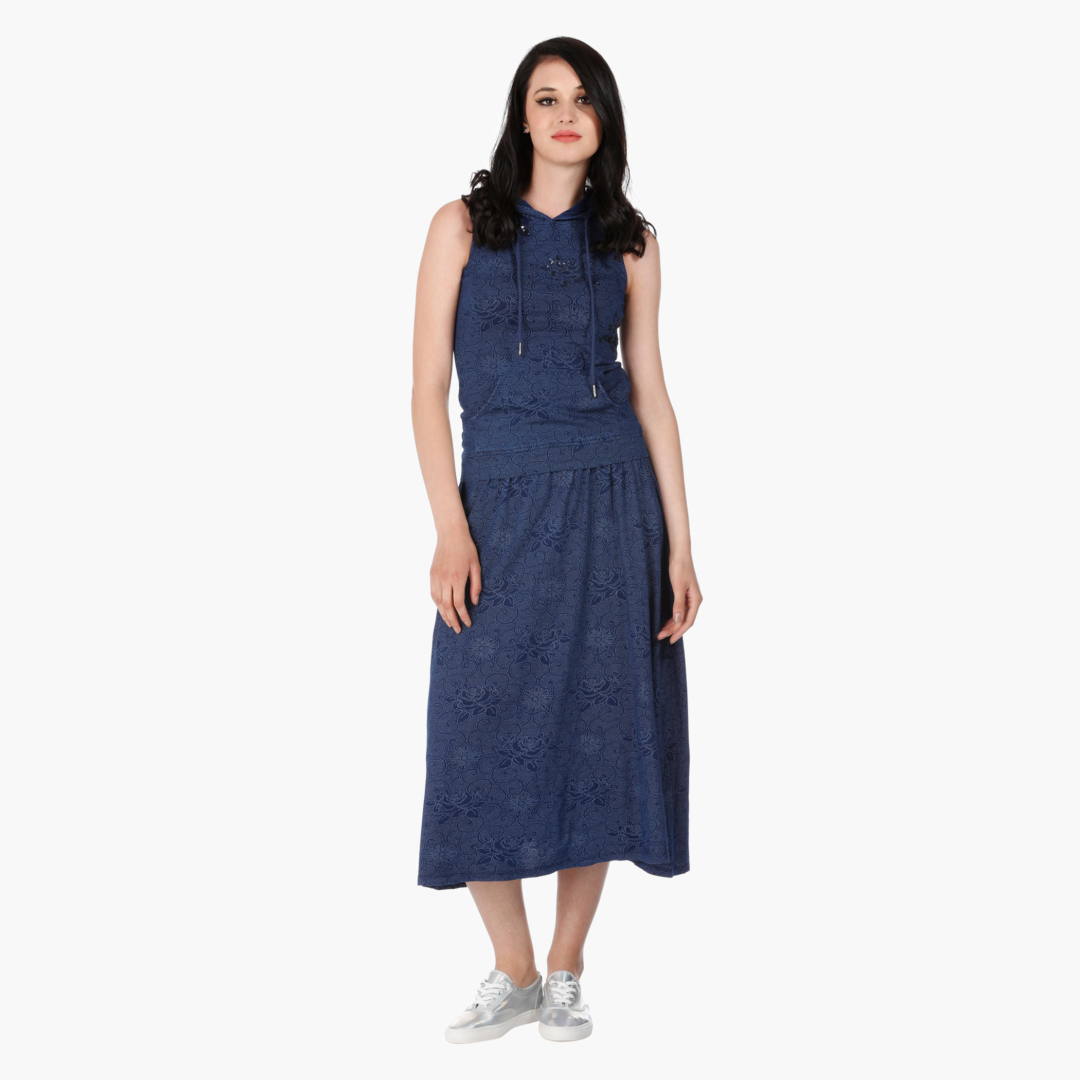 Embellished Denim T-Shirt in Regular Fit-women-clothing-tshirts-image-5