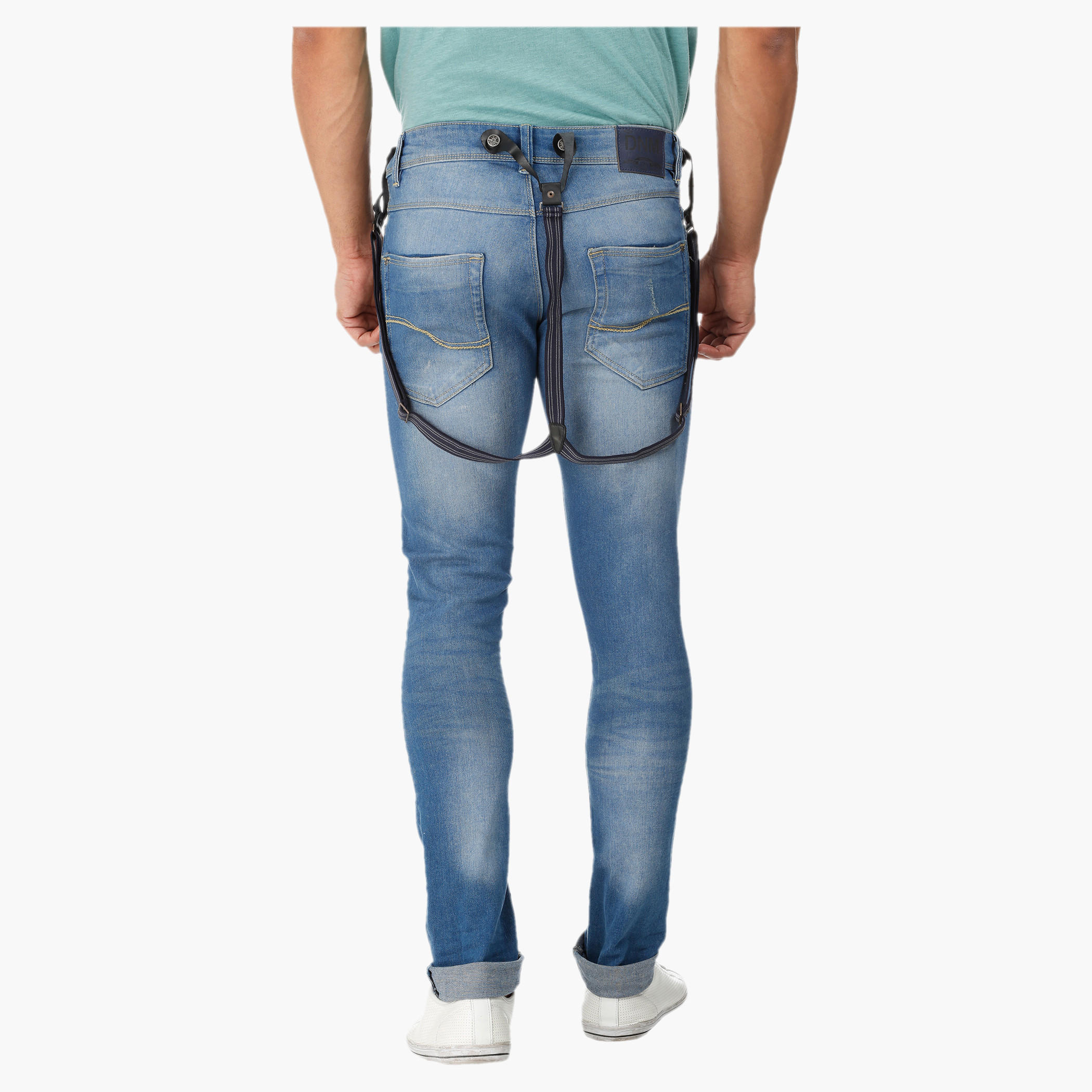 Ripped Denims with Suspenders-men-clothing-bottoms-jeans-image-2