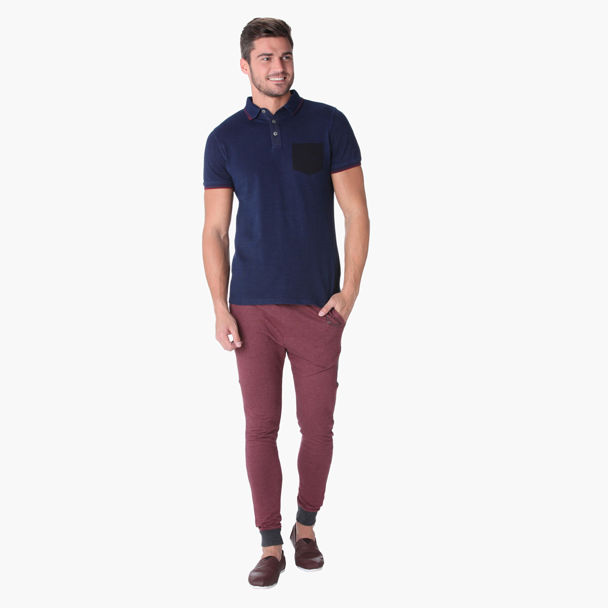 Polo Neck T-shirt-men-clothing-tshirtsandpolos-polos-image-5