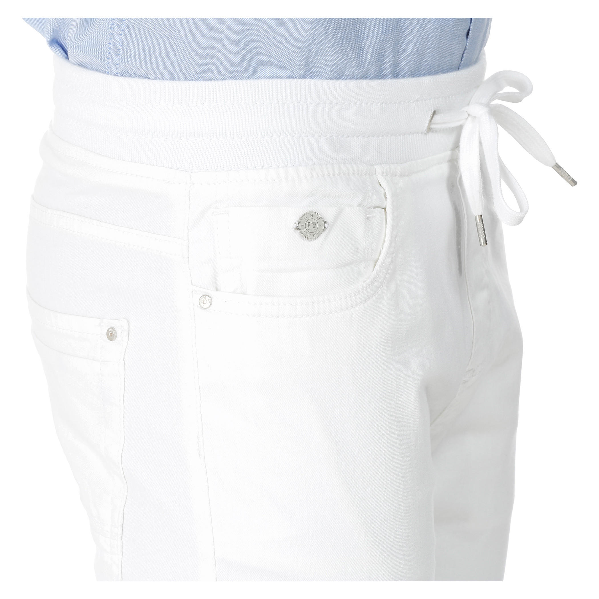 Drawstring Denim Shorts-men-clothing-bottoms-shorts-image-2