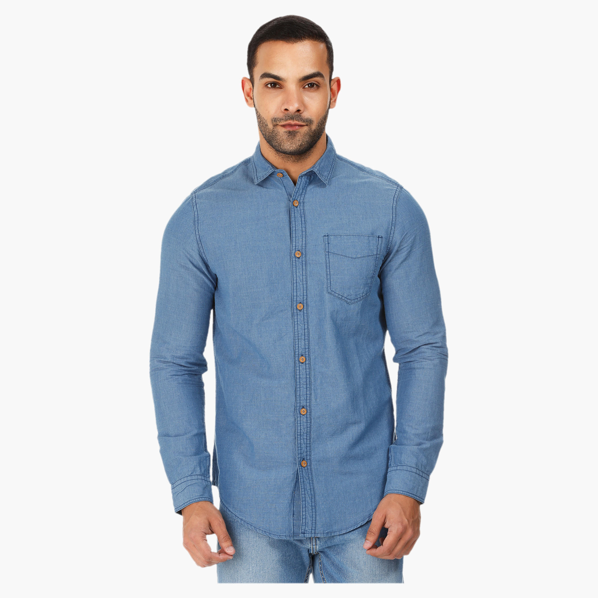 Denim Shirt-men-clothing-shirts-image-1
