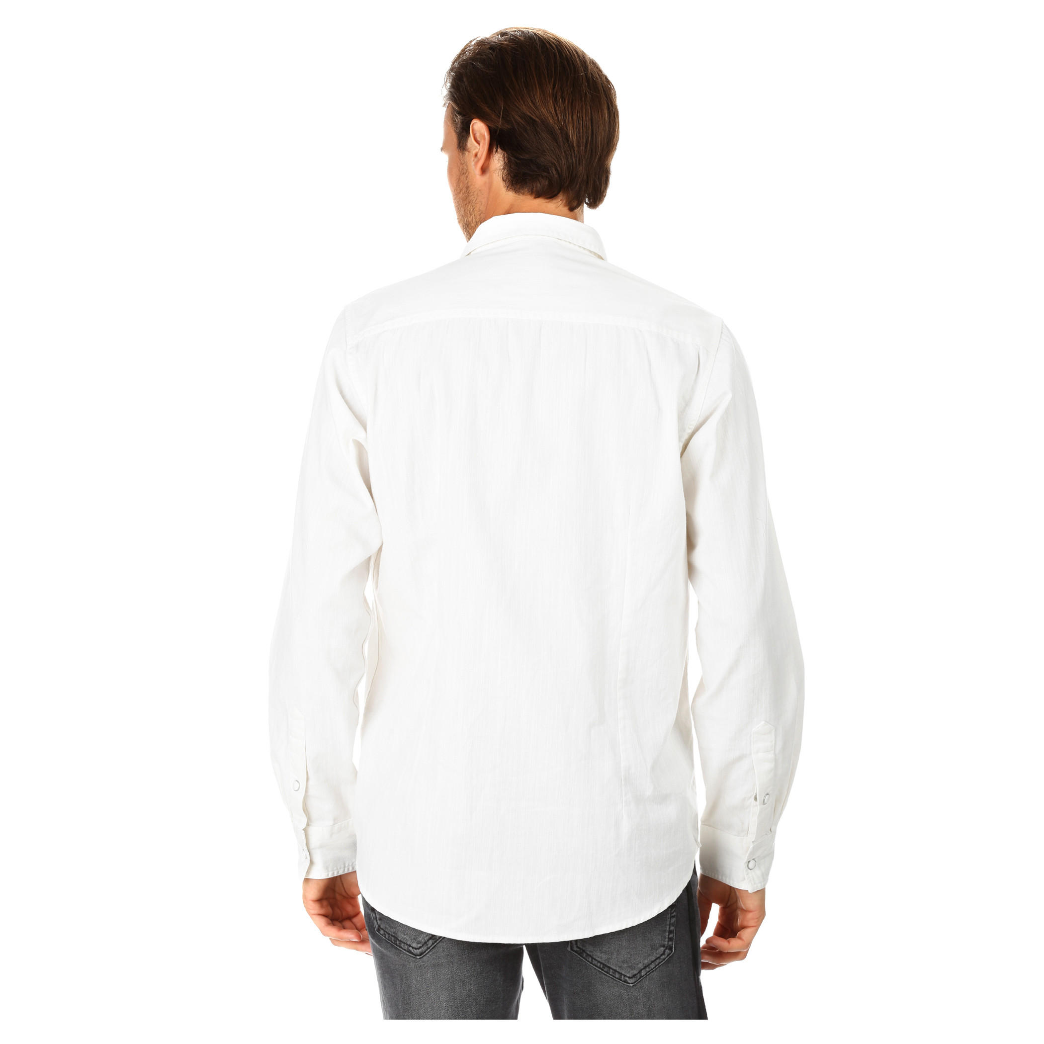 Solid Colour Shirt-men-clothing-shirts-image-2