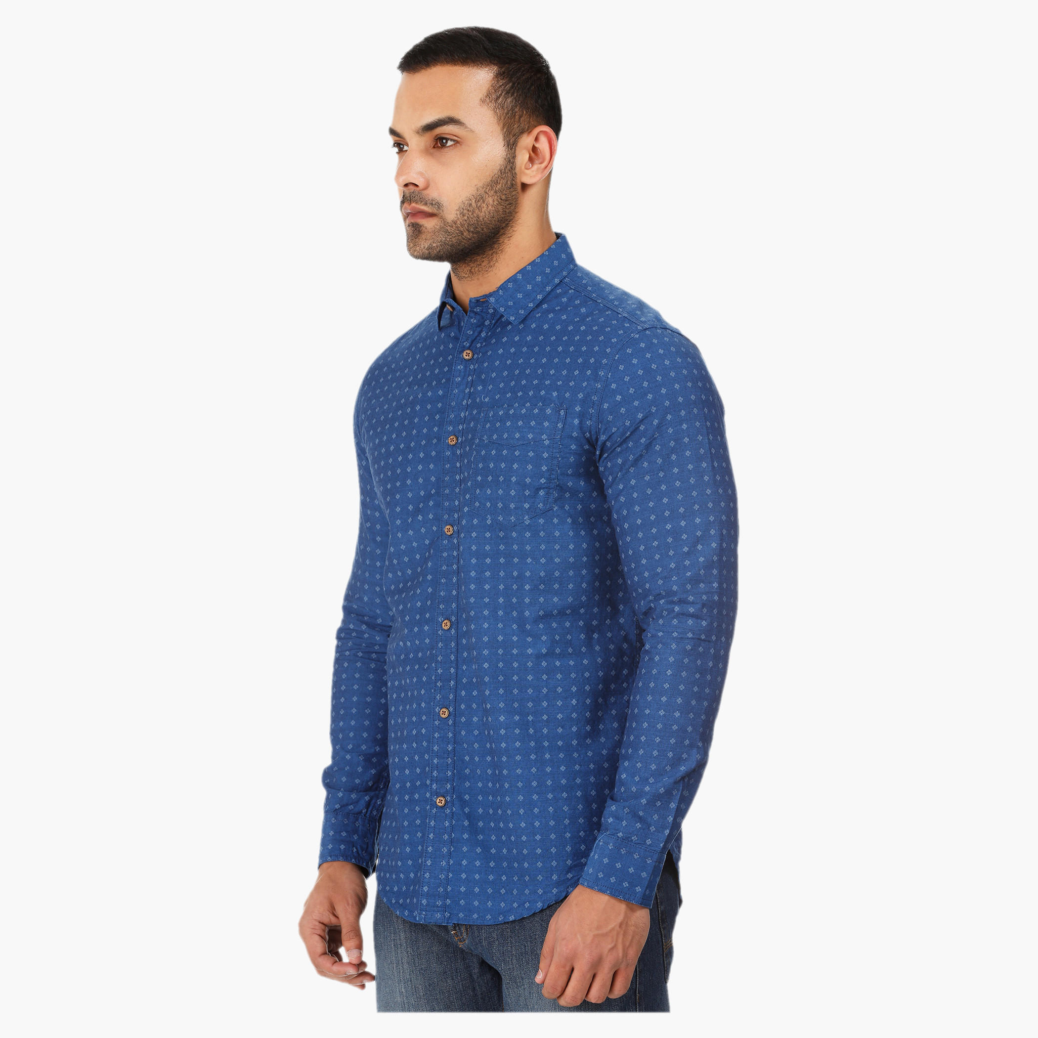 Printed Denim Shirt-men-clothing-shirts-image-3