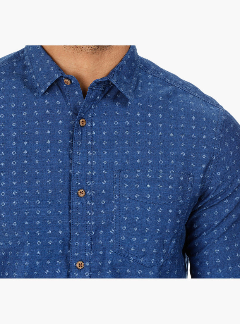 Printed Denim Shirt-men-clothing-shirts-image-4
