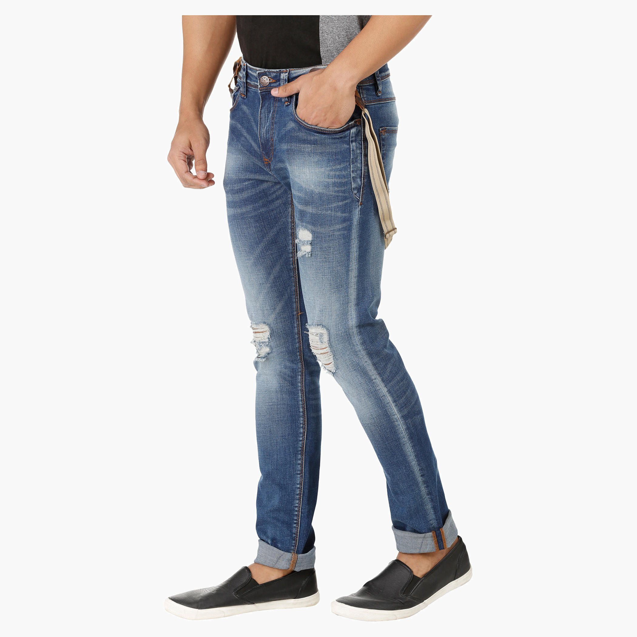 Full Length Jeans with Suspenders-men-clothing-bottoms-jeans-image-3
