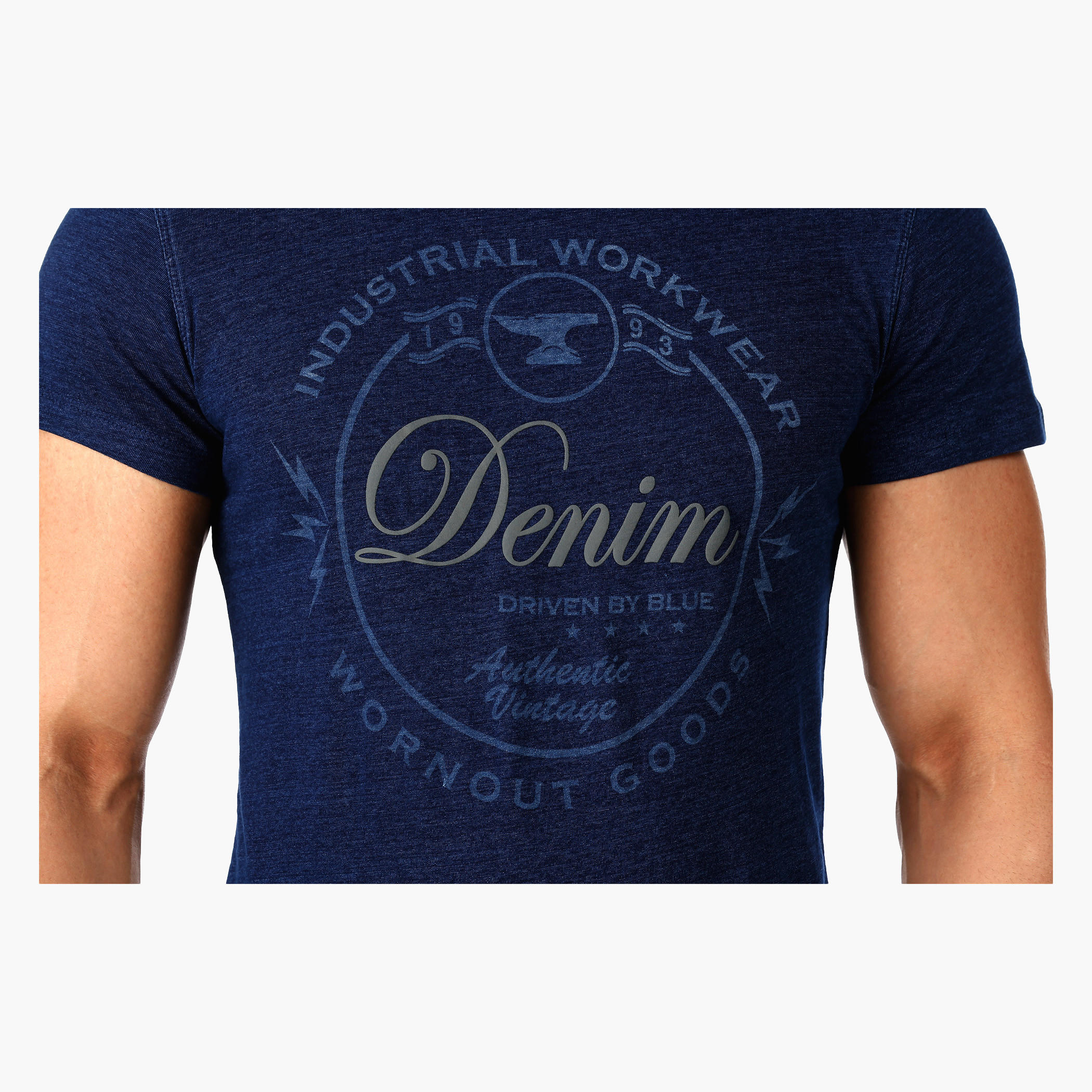 Printed Round Neck T-Shirt with Short Sleeves in Regular Fit-men-clothing-tshirtsandpolos-tshirts-image-4
