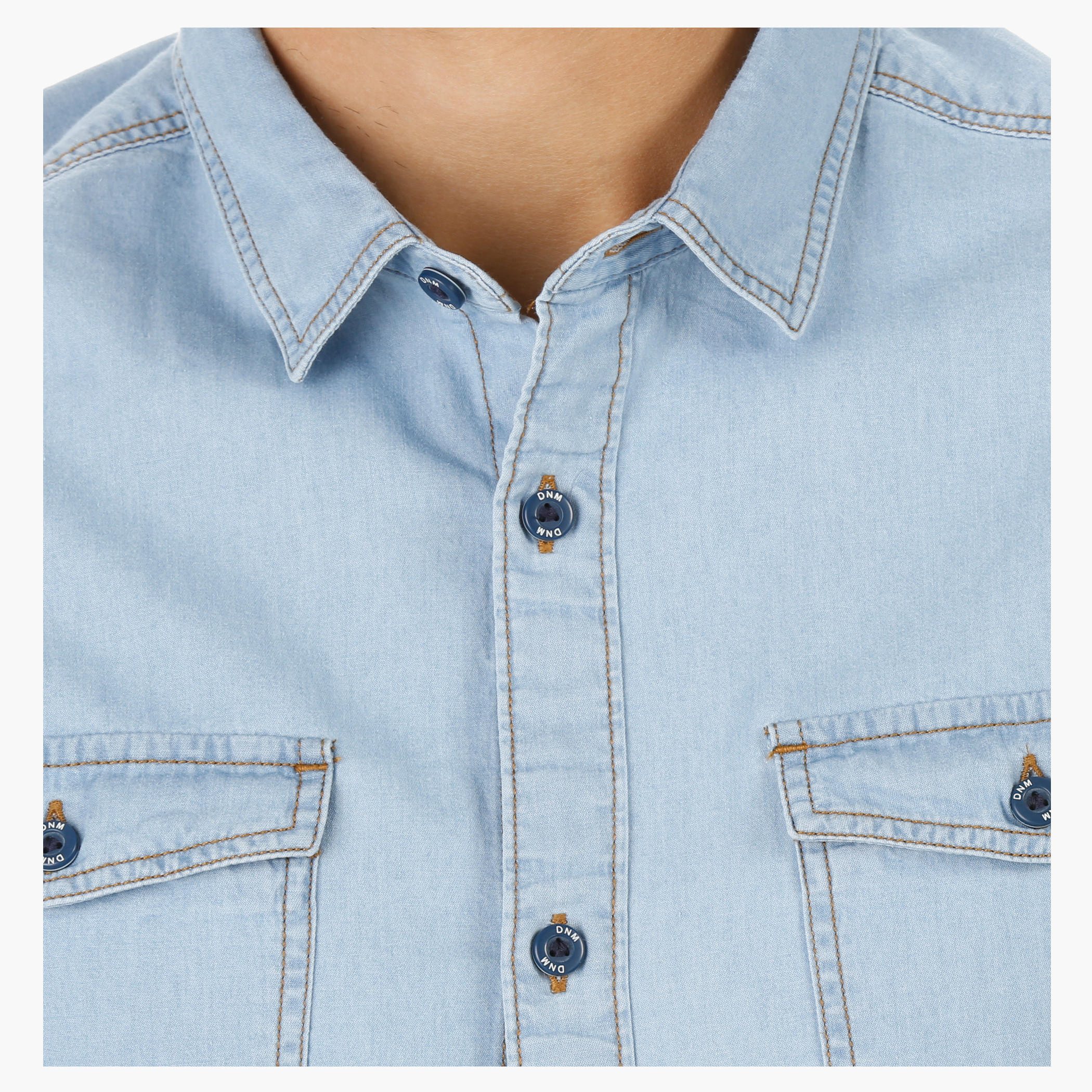 Long Sleeves Denim Shirt-men-clothing-shirts-image-2