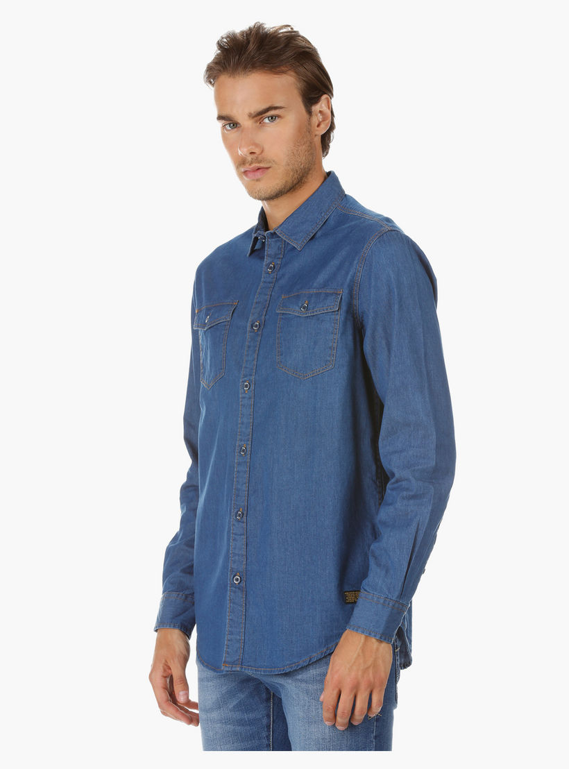 Long Sleeves Denim Shirt-men-clothing-shirts-image-3