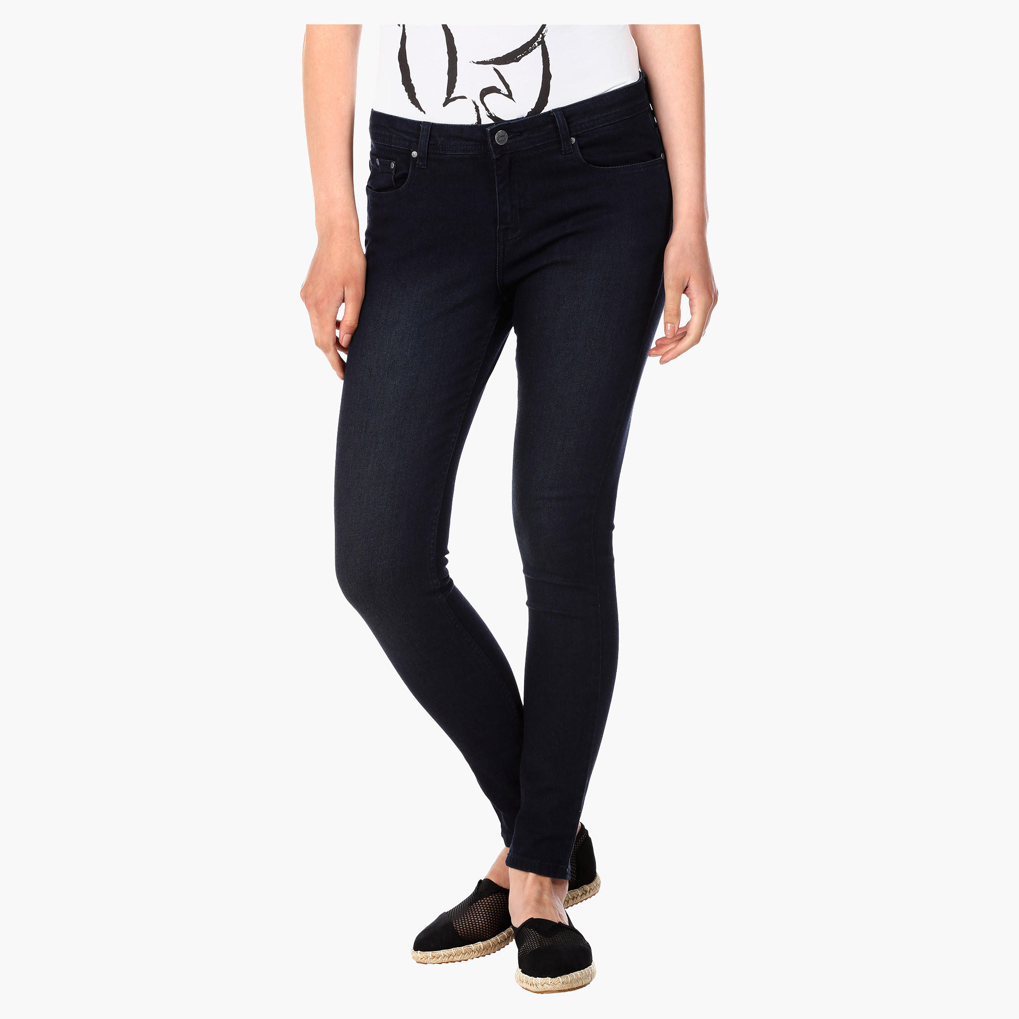 Dark Wash Basic Jeans in Skinny Fit-women-clothing-bottoms-jeans-image-1