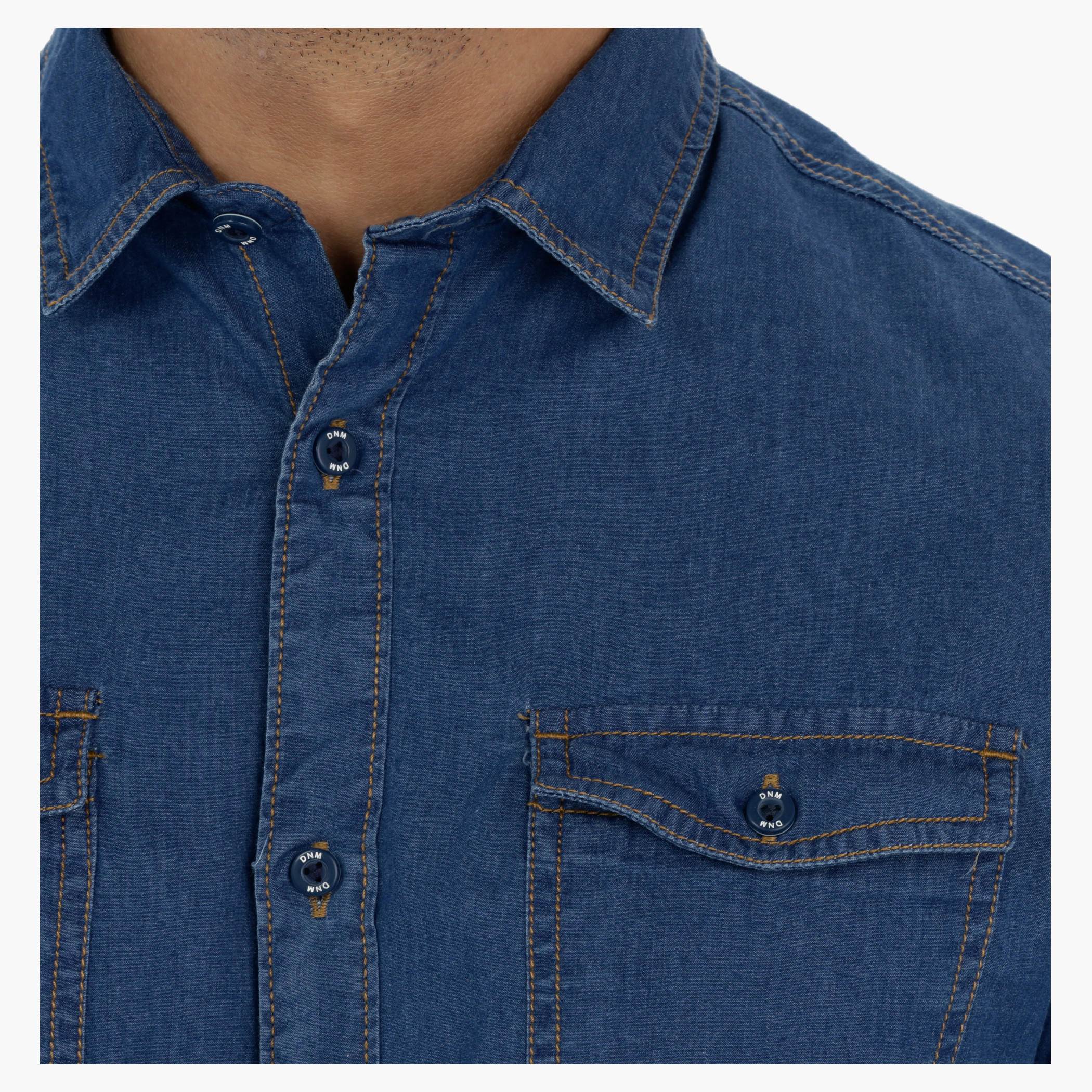 Long Sleeves Denim Shirt-men-clothing-shirts-image-2