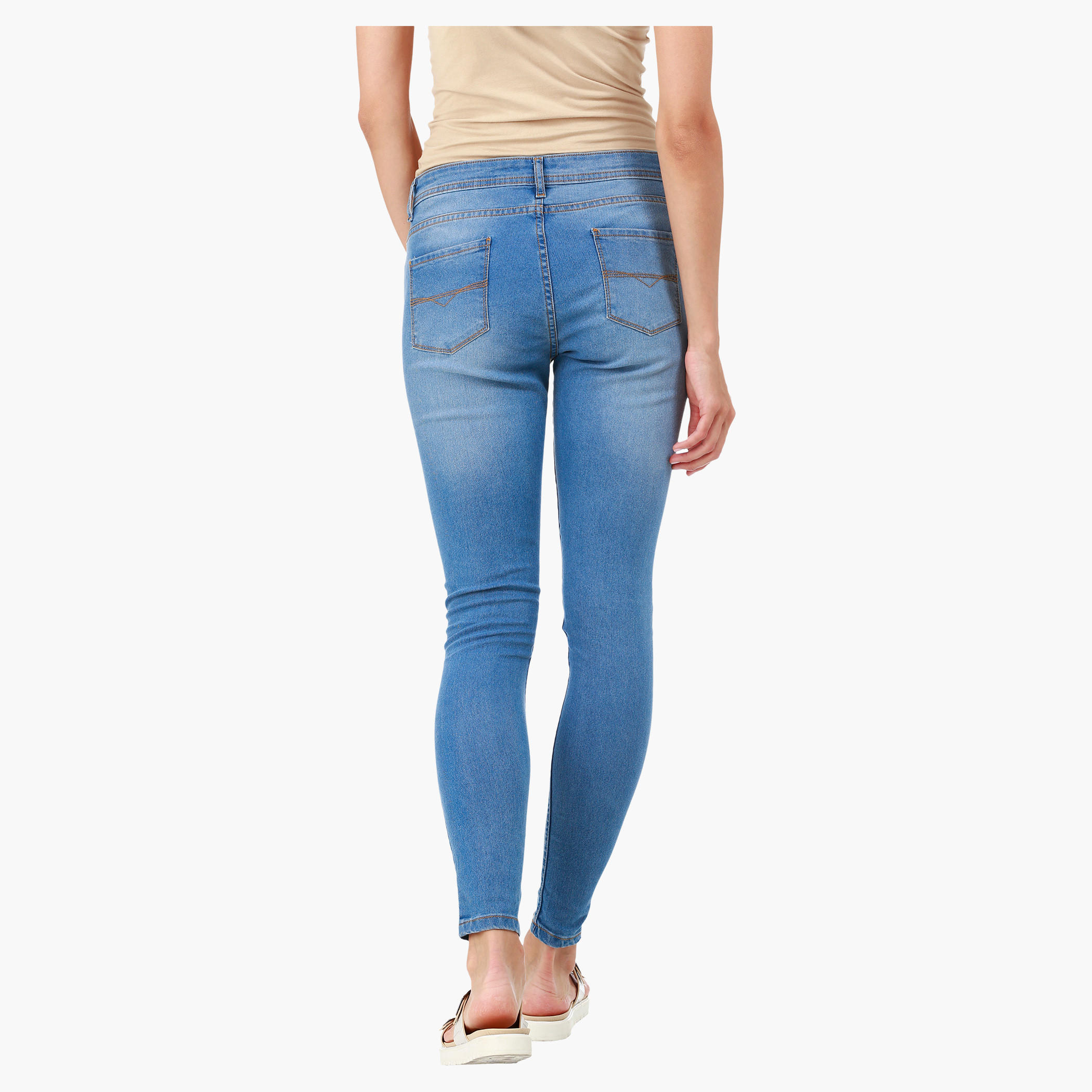 Plain Stretch Denims in Super Skinny Fit-women-clothing-bottoms-jeans-image-2