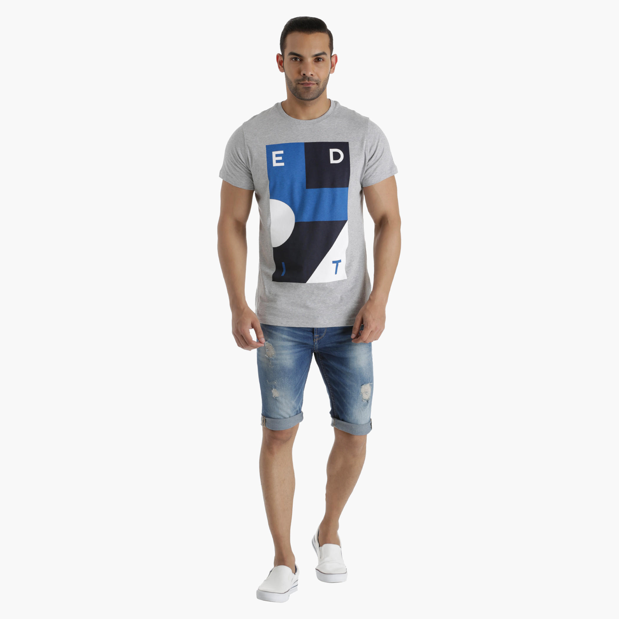 Denim Shorts in Regular Fit-men-clothing-bottoms-shorts-image-5