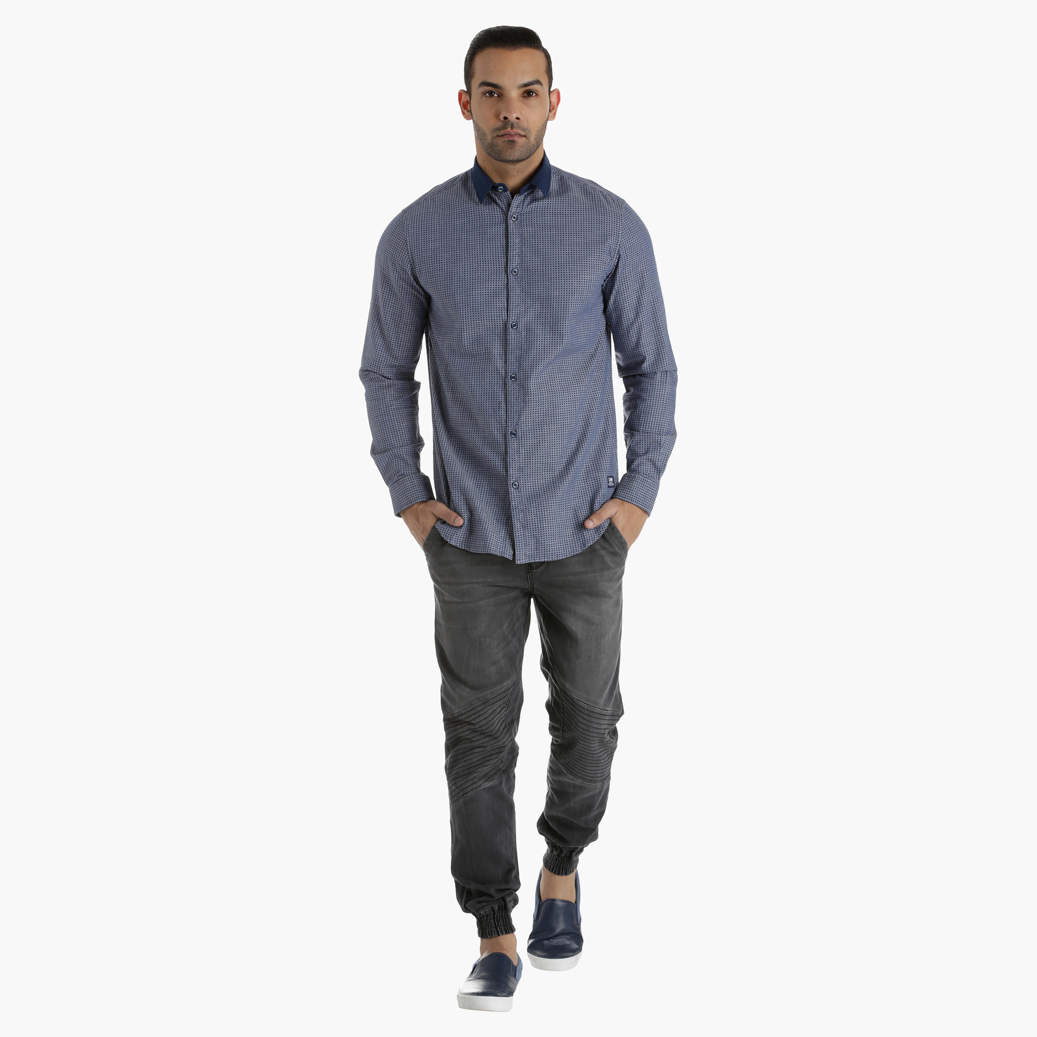 Denim Shirt in Slim Fit-men-clothing-shirts-image-5