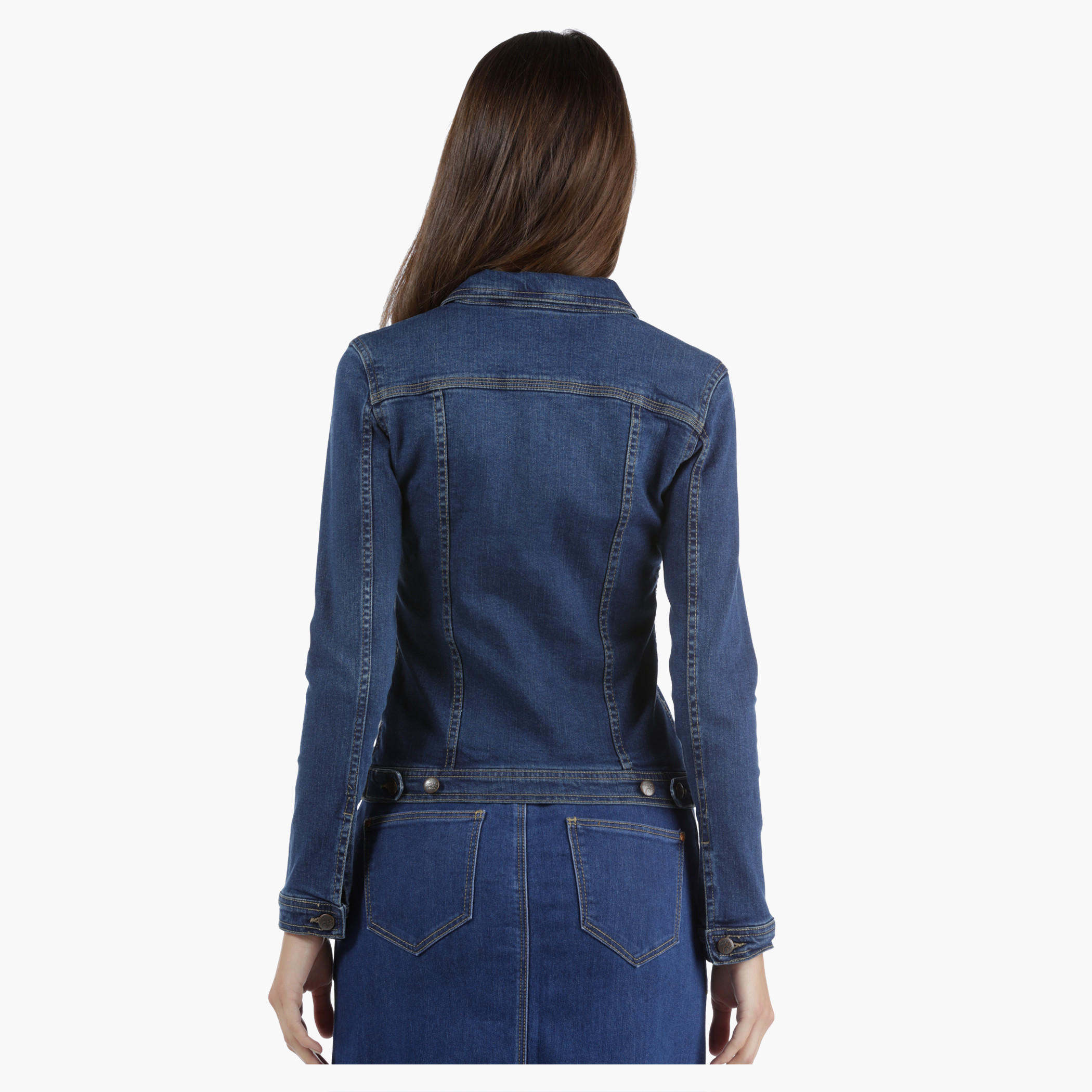 Denim Jacket in Regular Fit-women-winterwear-coatsandjackets-jackets-image-4