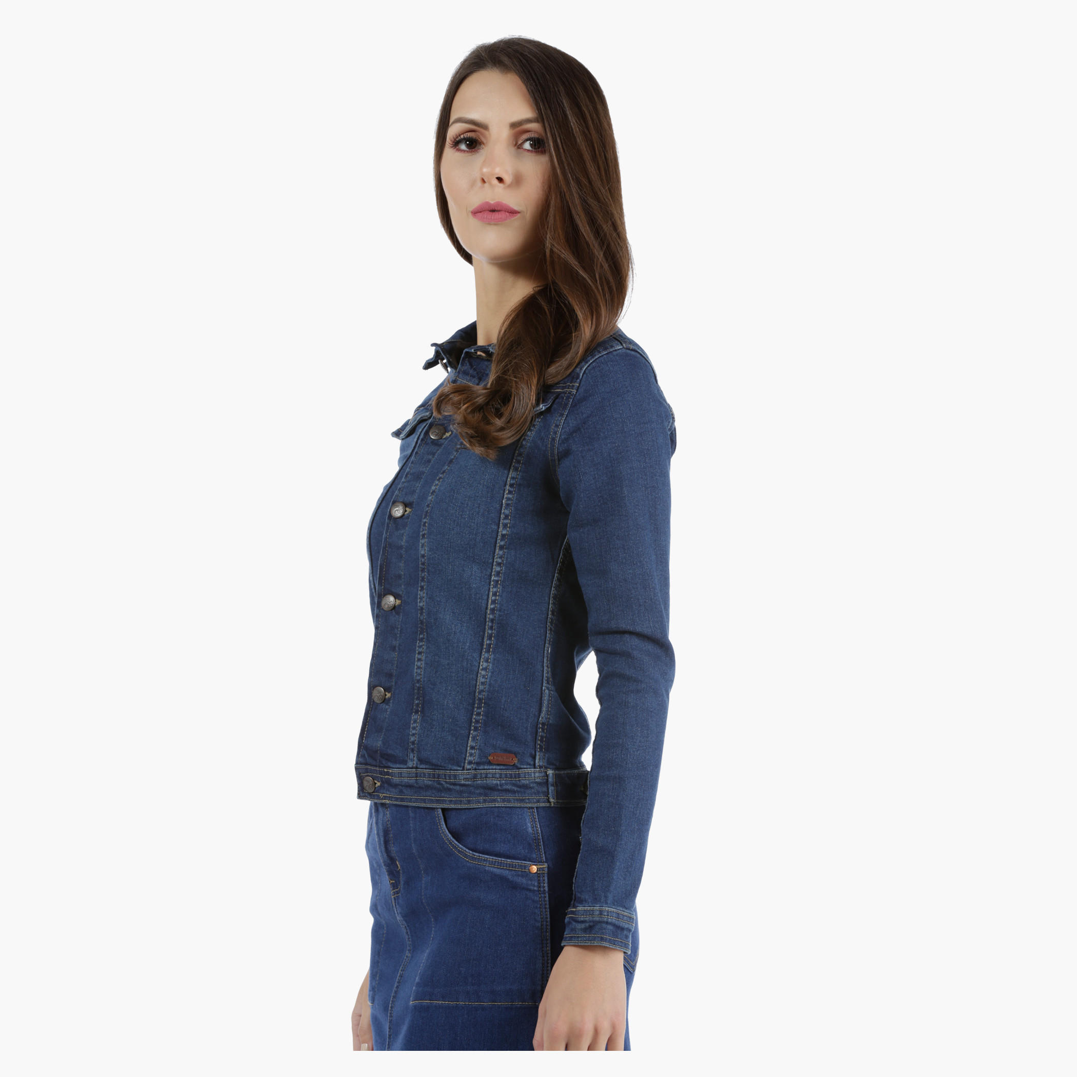 Denim Jacket in Regular Fit-women-winterwear-coatsandjackets-jackets-image-3