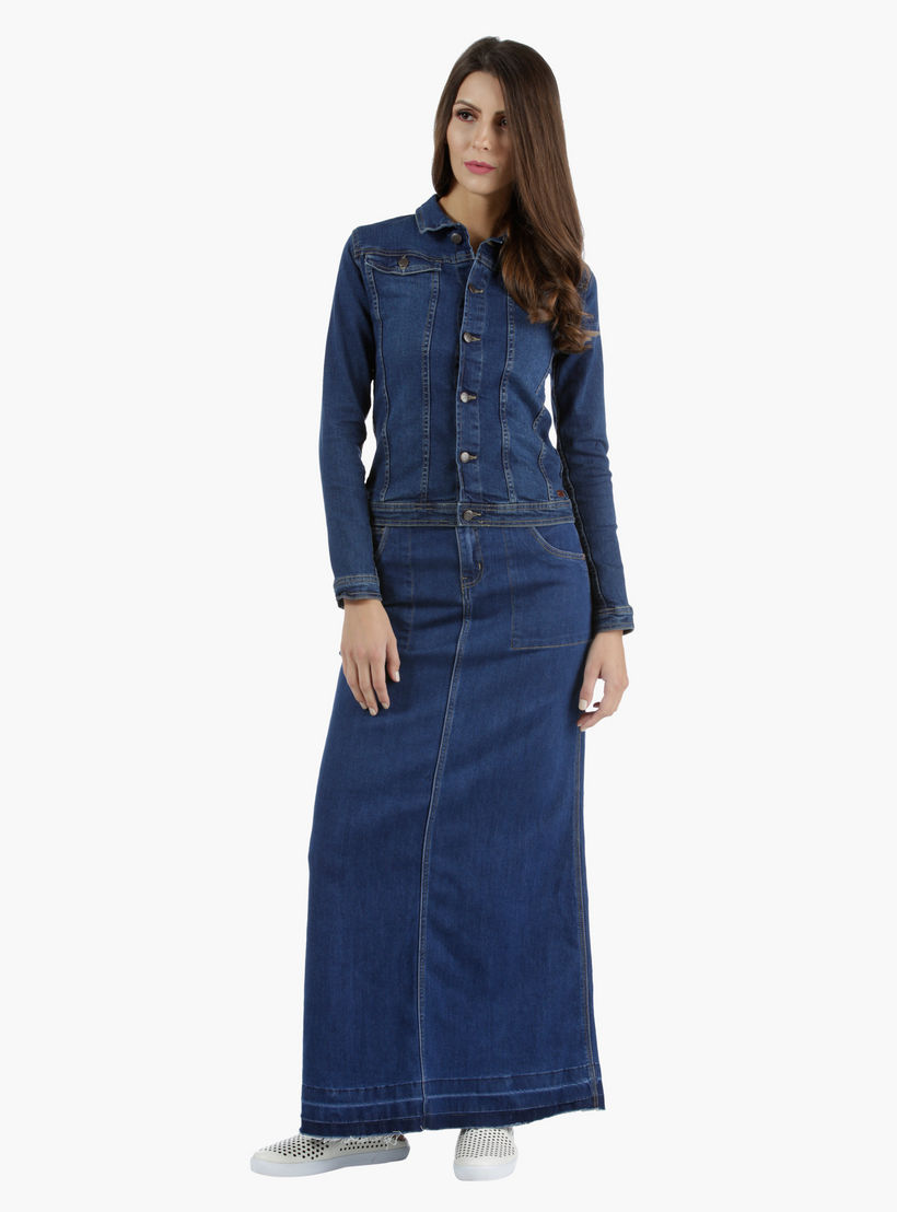 Denim Jacket in Regular Fit-women-winterwear-coatsandjackets-jackets-image-1