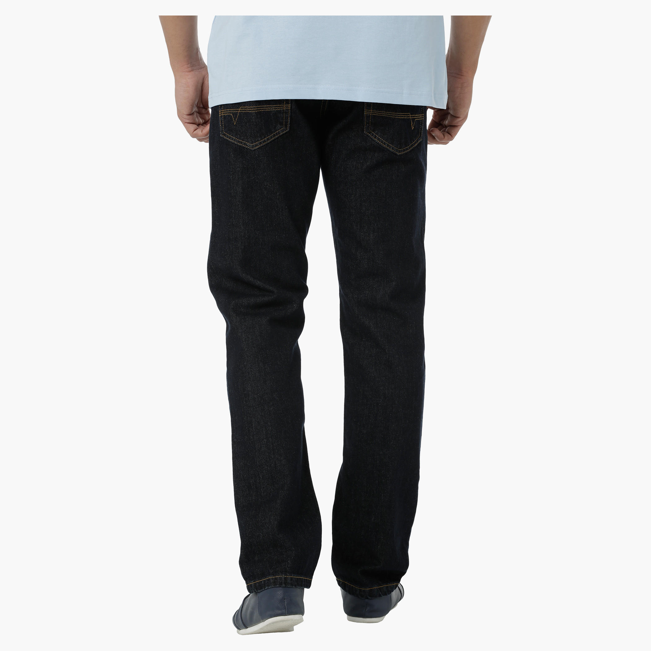 Basic Medium Rise Denims in Straight Fit-men-clothing-bottoms-jeans-image-4