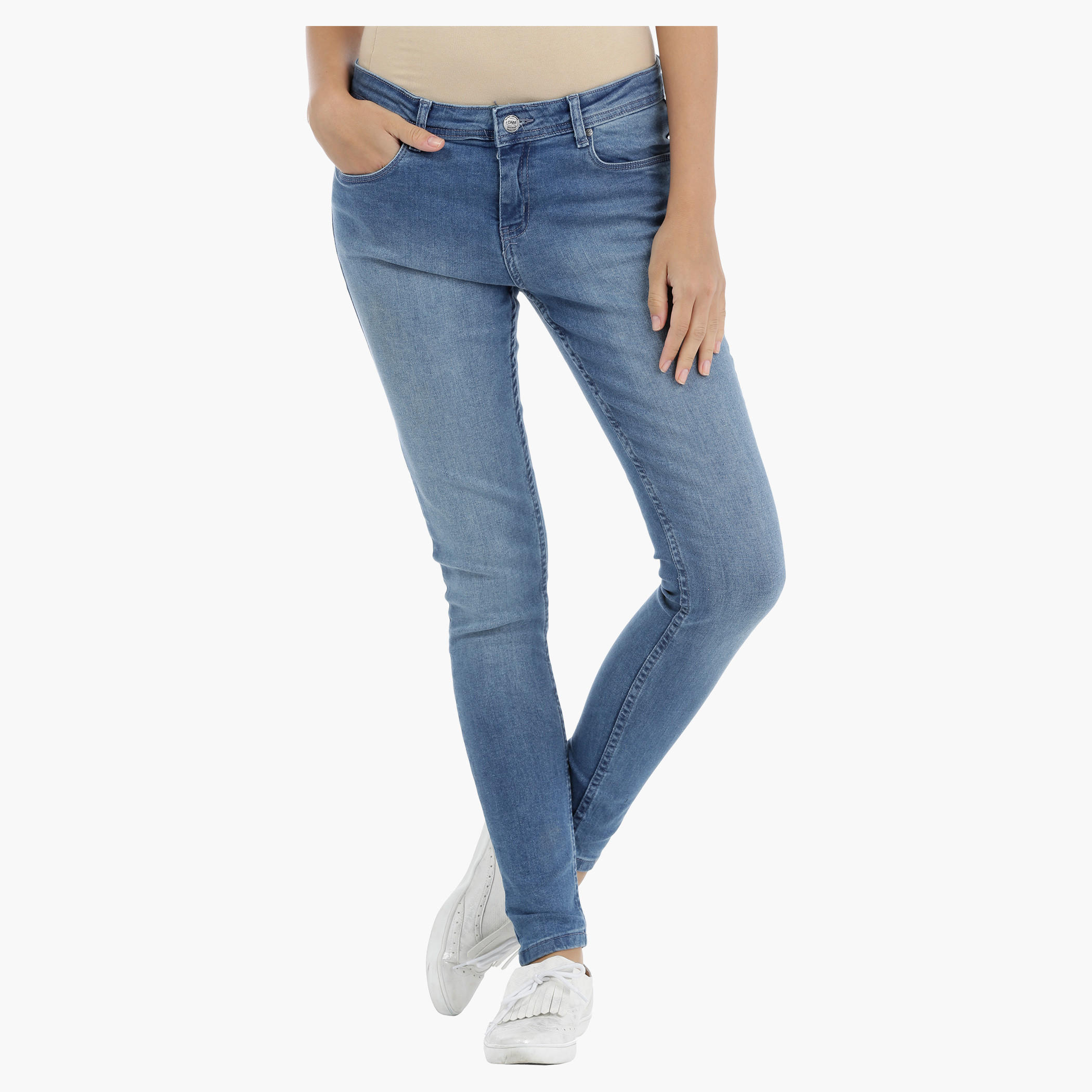 Stone Wash Jeans in Skinny Fit-women-clothing-bottoms-jeans-image-1