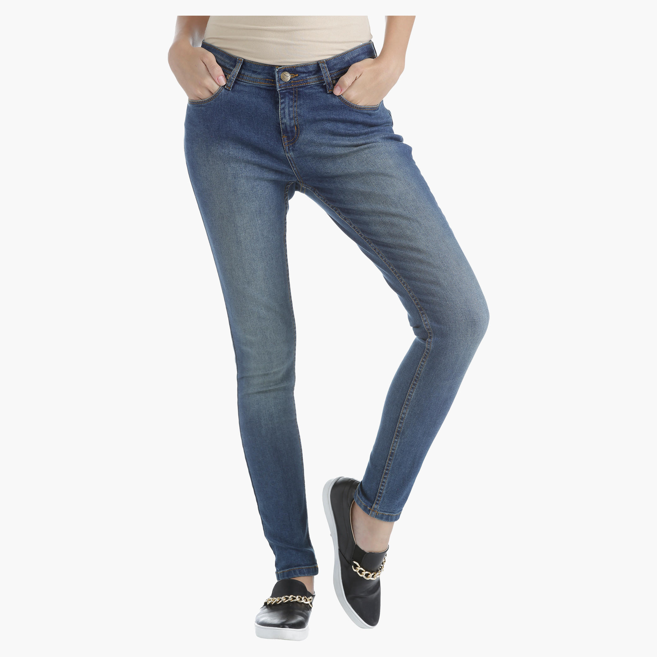 Basic Jeans in Skinny Fit-women-clothing-bottoms-jeans-image-1