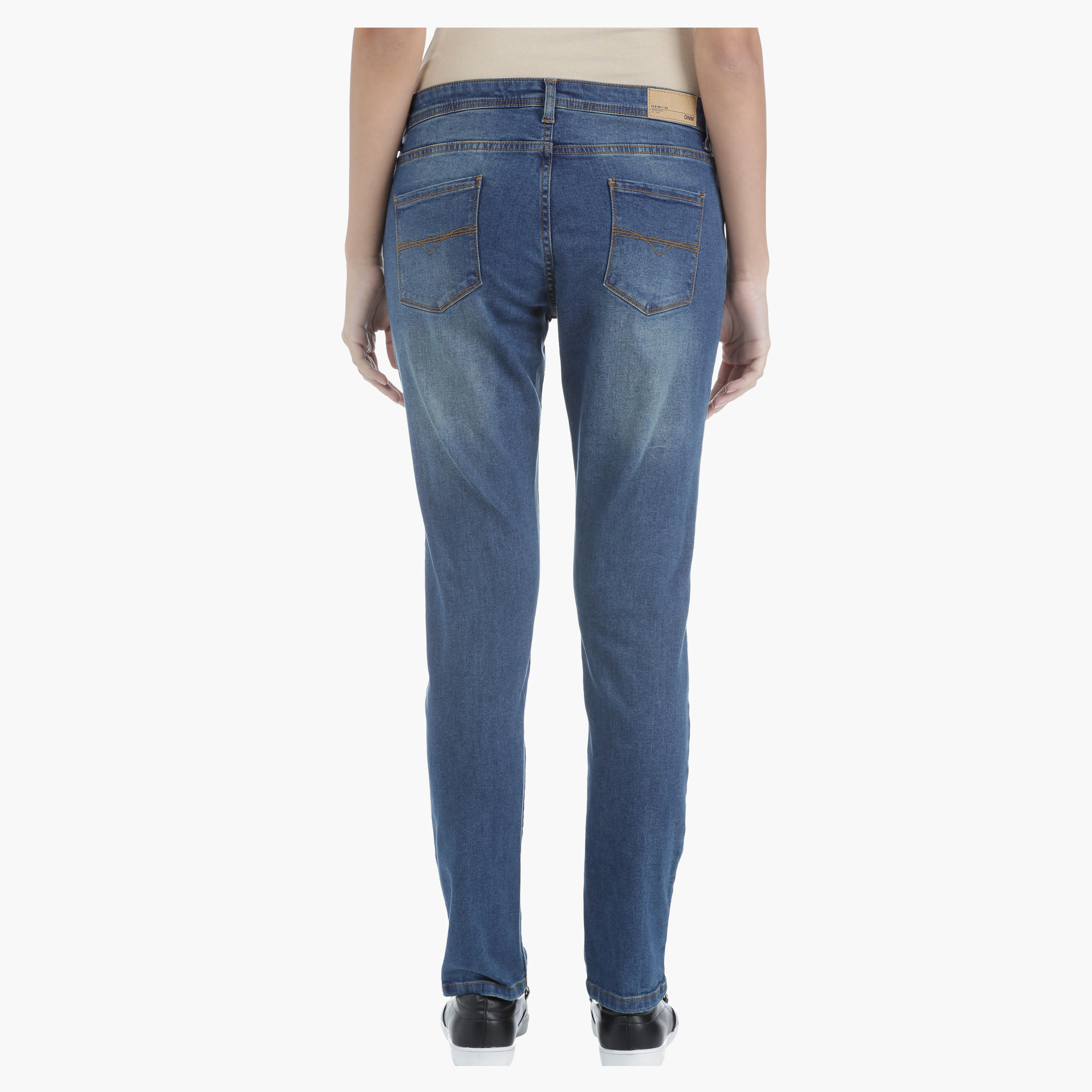Basic Jeans in Regular Fit-women-clothing-bottoms-jeans-image-4