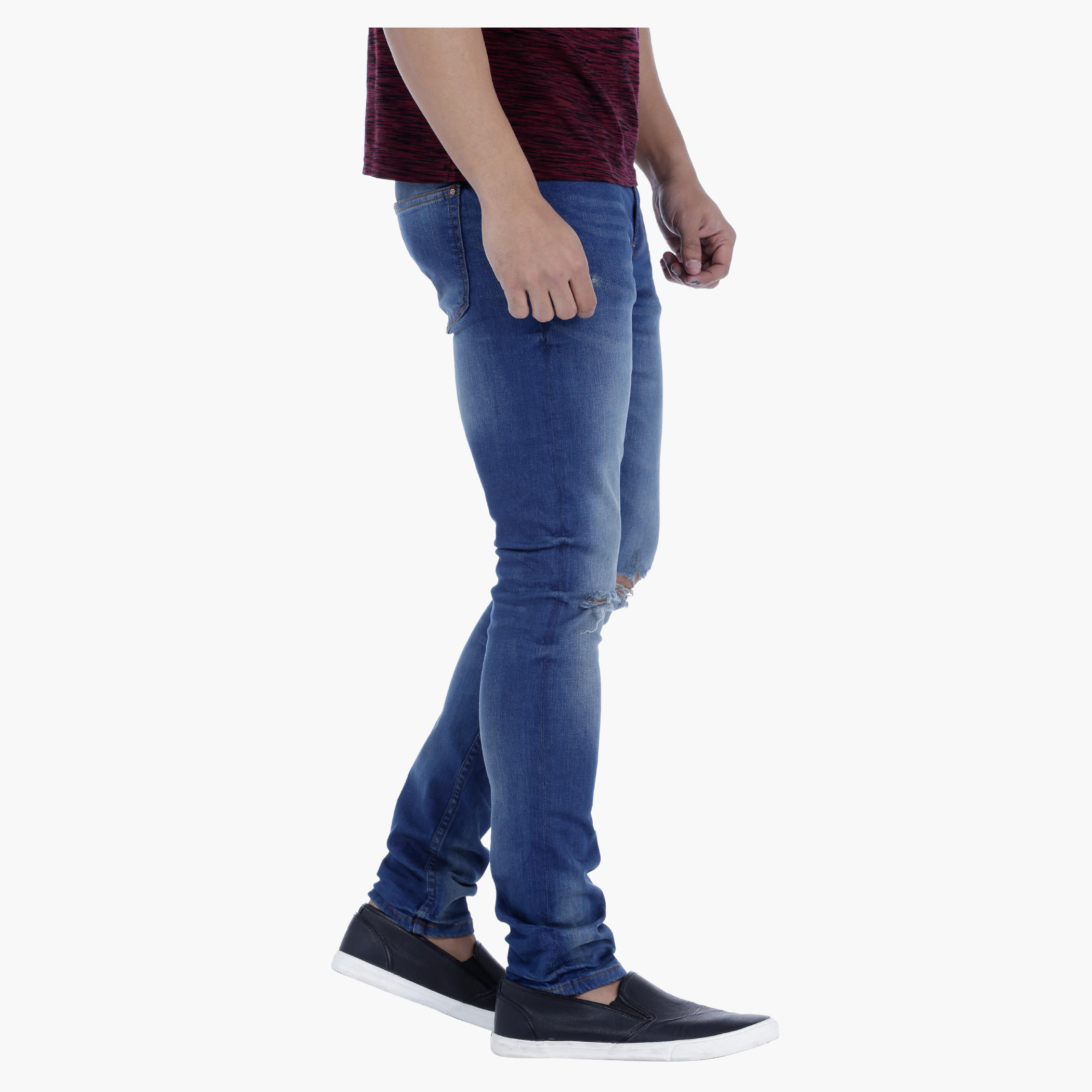 Knee Slit Jeans in Skinny Fit-men-clothing-bottoms-jeans-image-3