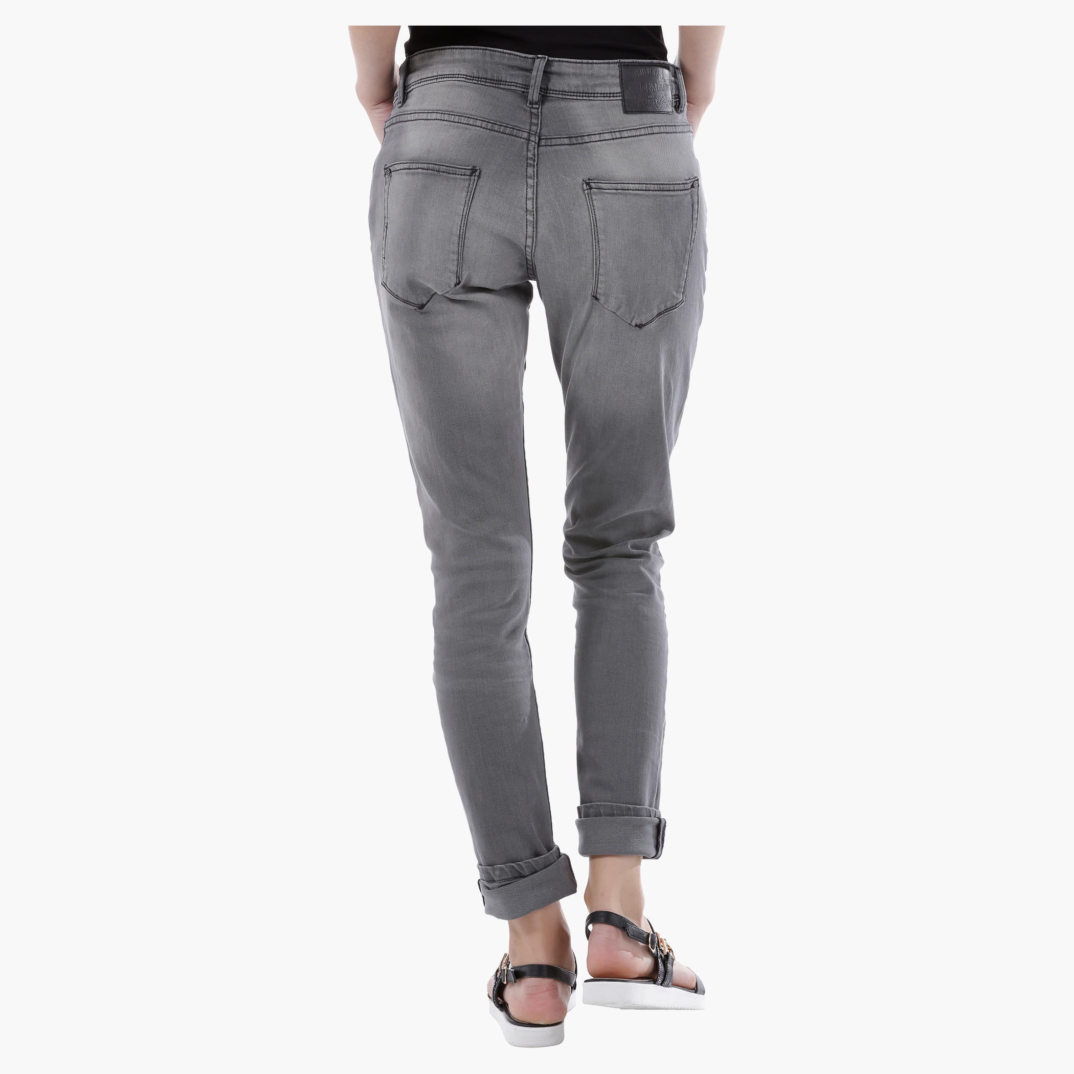 # data mismatch - gender - model # Full Length Distressed Jeans-men-clothing-bottoms-jeans-image-2