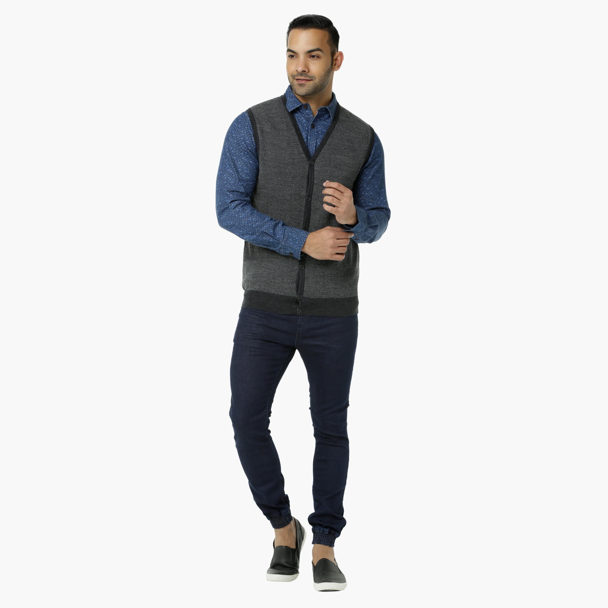 Cuffed Jogger Pants-men-clothing-bottoms-trousersandchinos-trousers-image-1